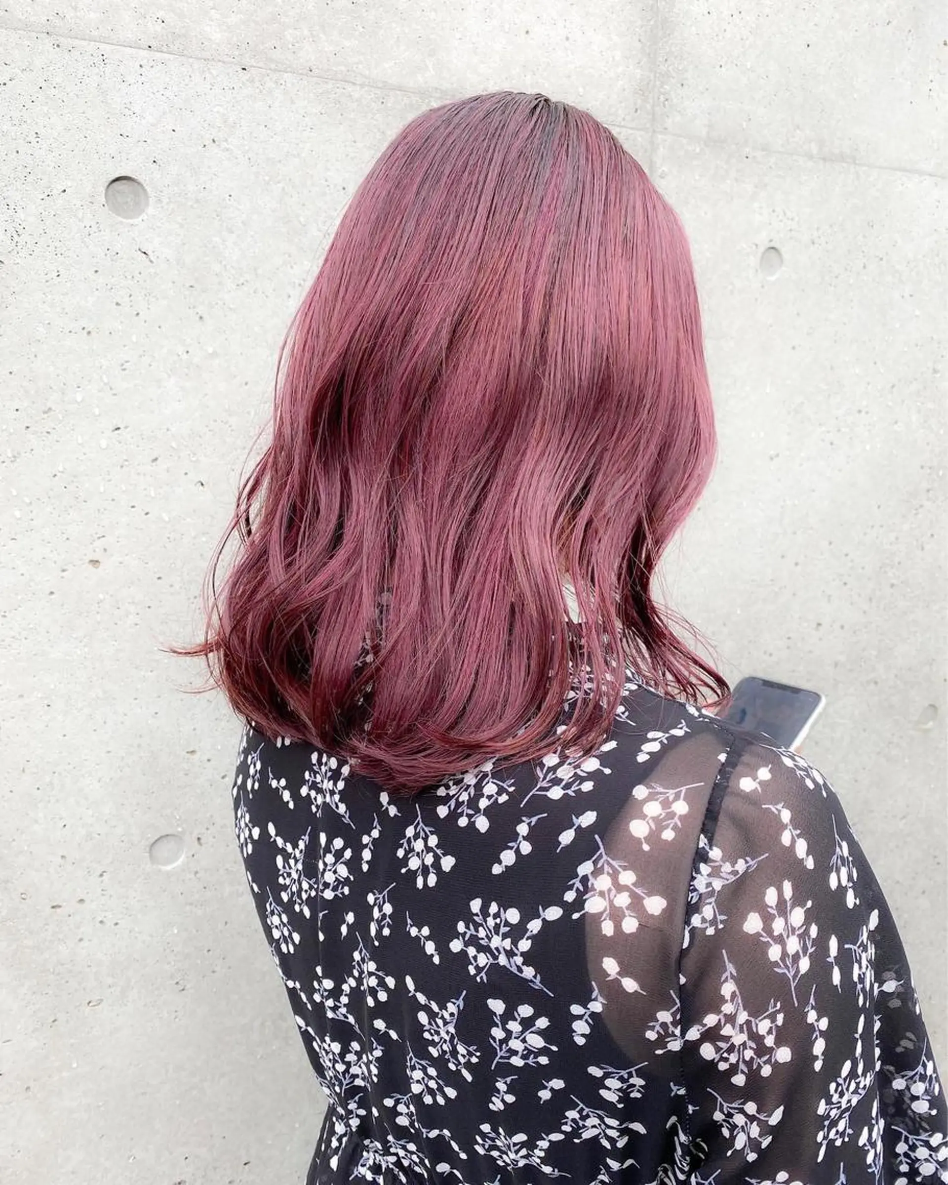 ミディアム カラー ハイライトカラー ハイライト ヘアカラー レイヤー暖色カラー 池袋Yamamotoのヘアスタイル