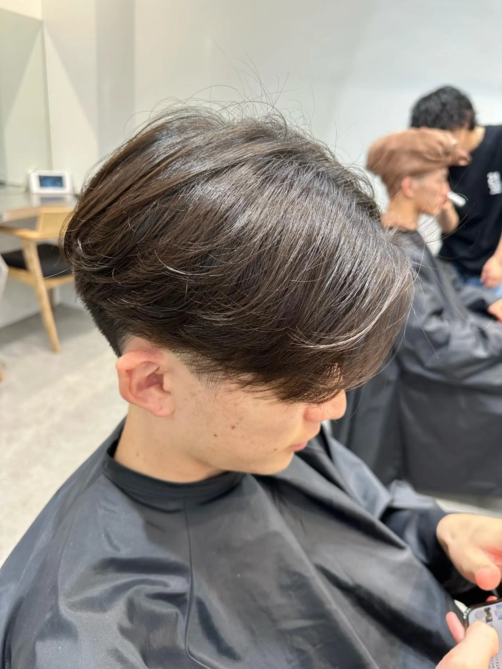パーマ メンズ カット パーマ トリートメント 当日予約⭕️ fifth渋谷太田のヘアスタイル