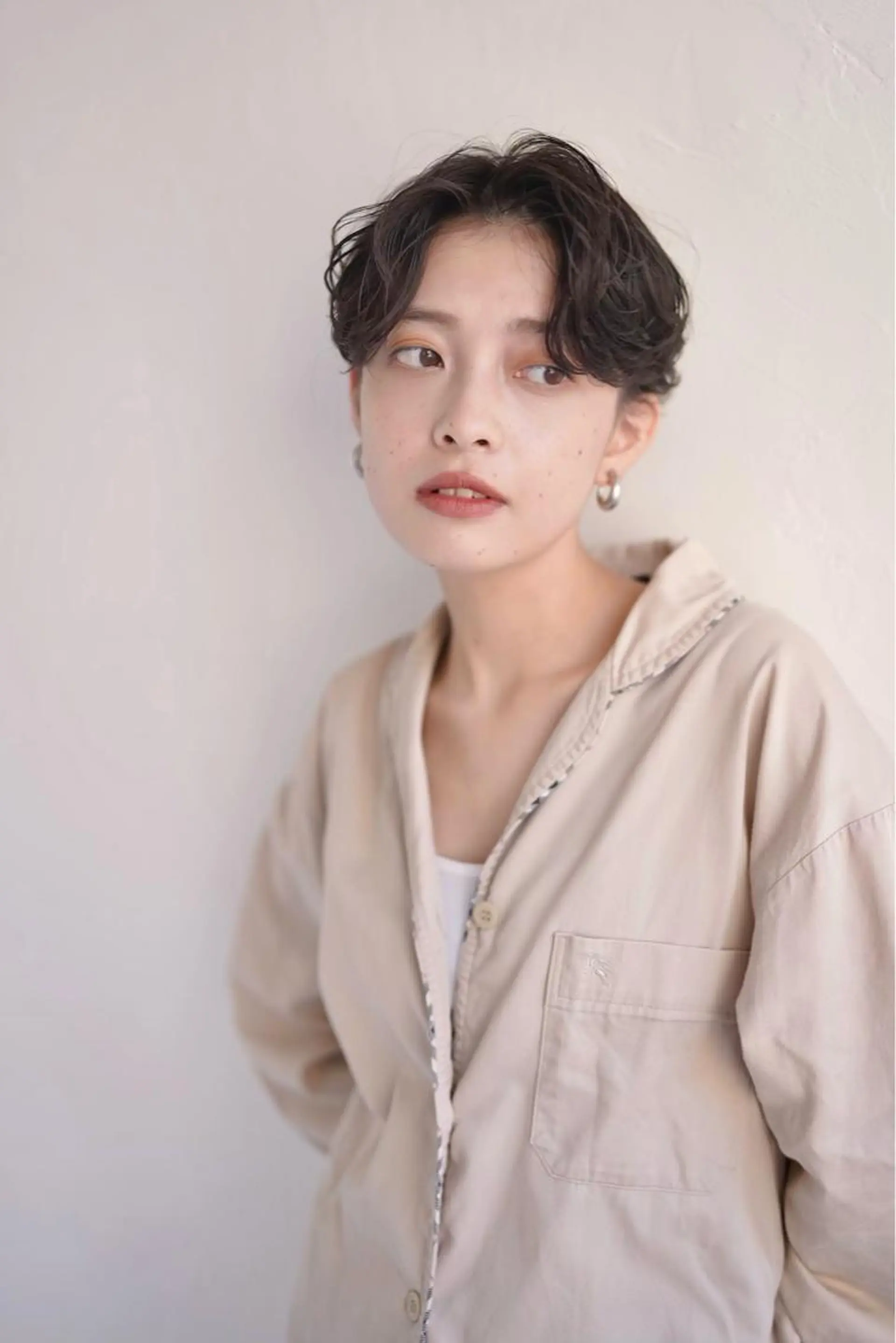 ショート パーマ カット ヘアカラー トリートメント 🍃ショートヘア🍃 北林春樹のヘアスタイル