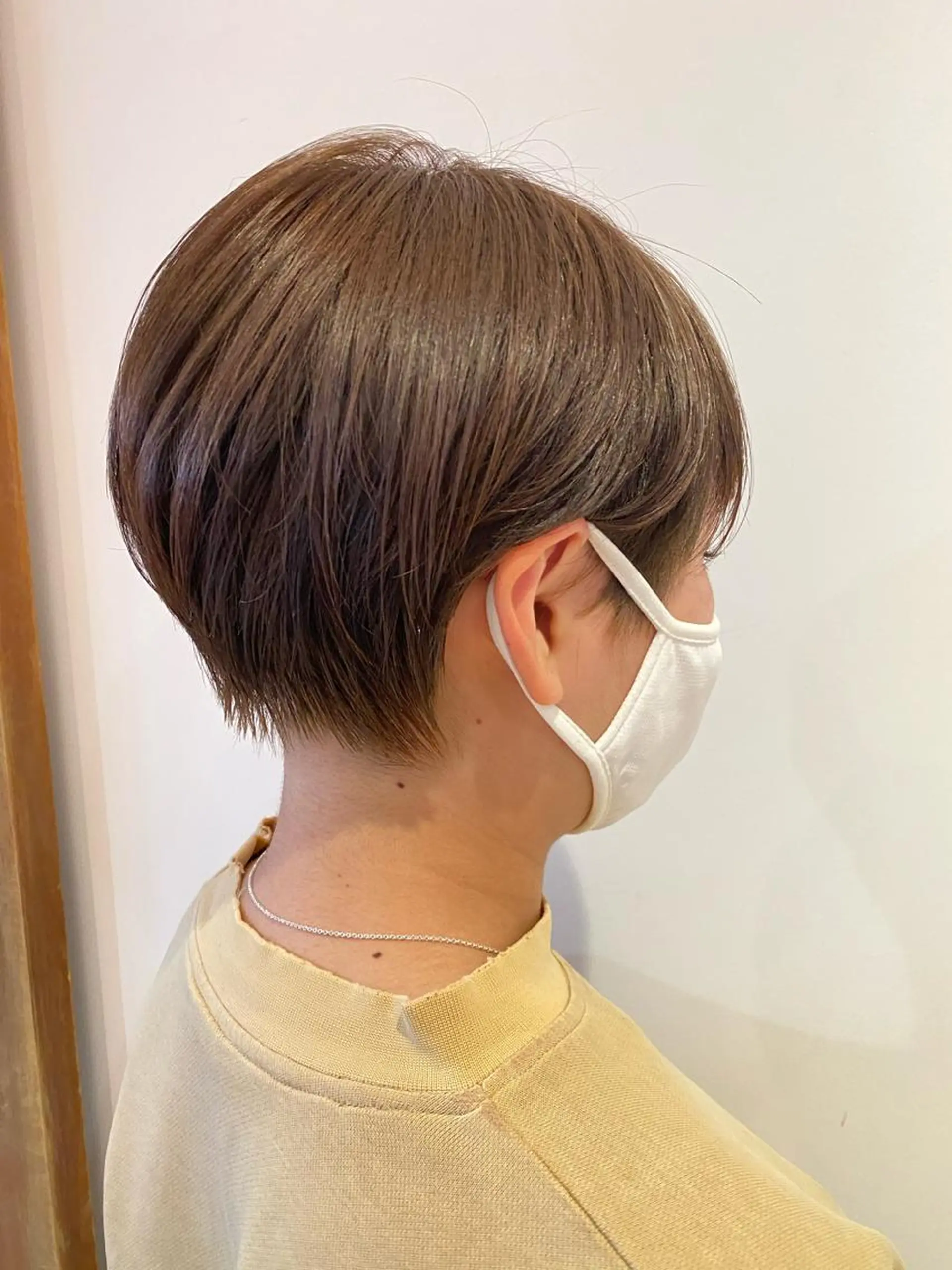 ショート ハンサムショート ショートヘア わかばやし ゆうこのヘアスタイル