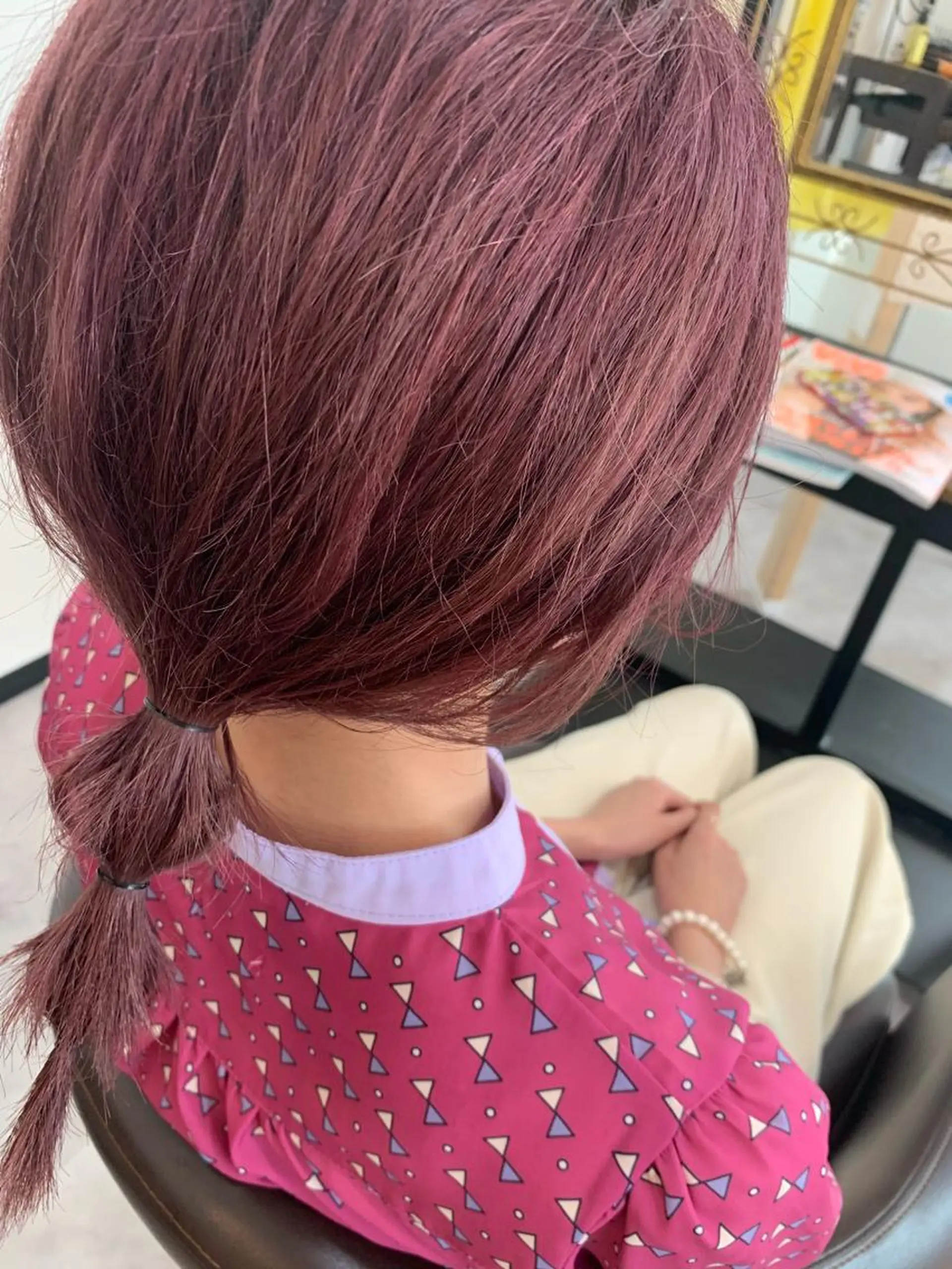 ミディアム ufufu所属・境 菜摘のヘアスタイル