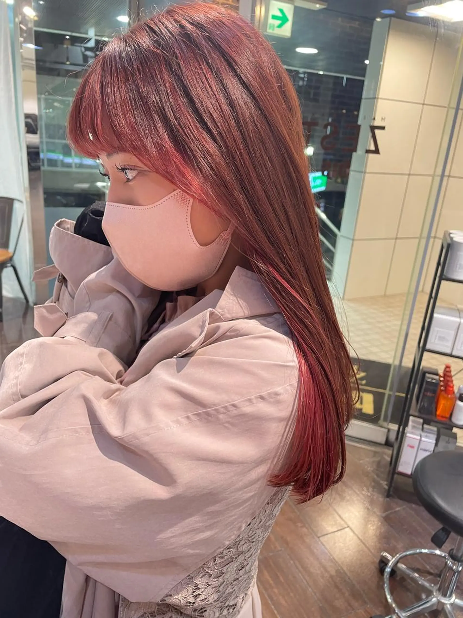 ロング カラー ハイトーンカラー 学生 カット ヘアカラー メンズ/艶髪/カラー サクラ🌸のヘアスタイル