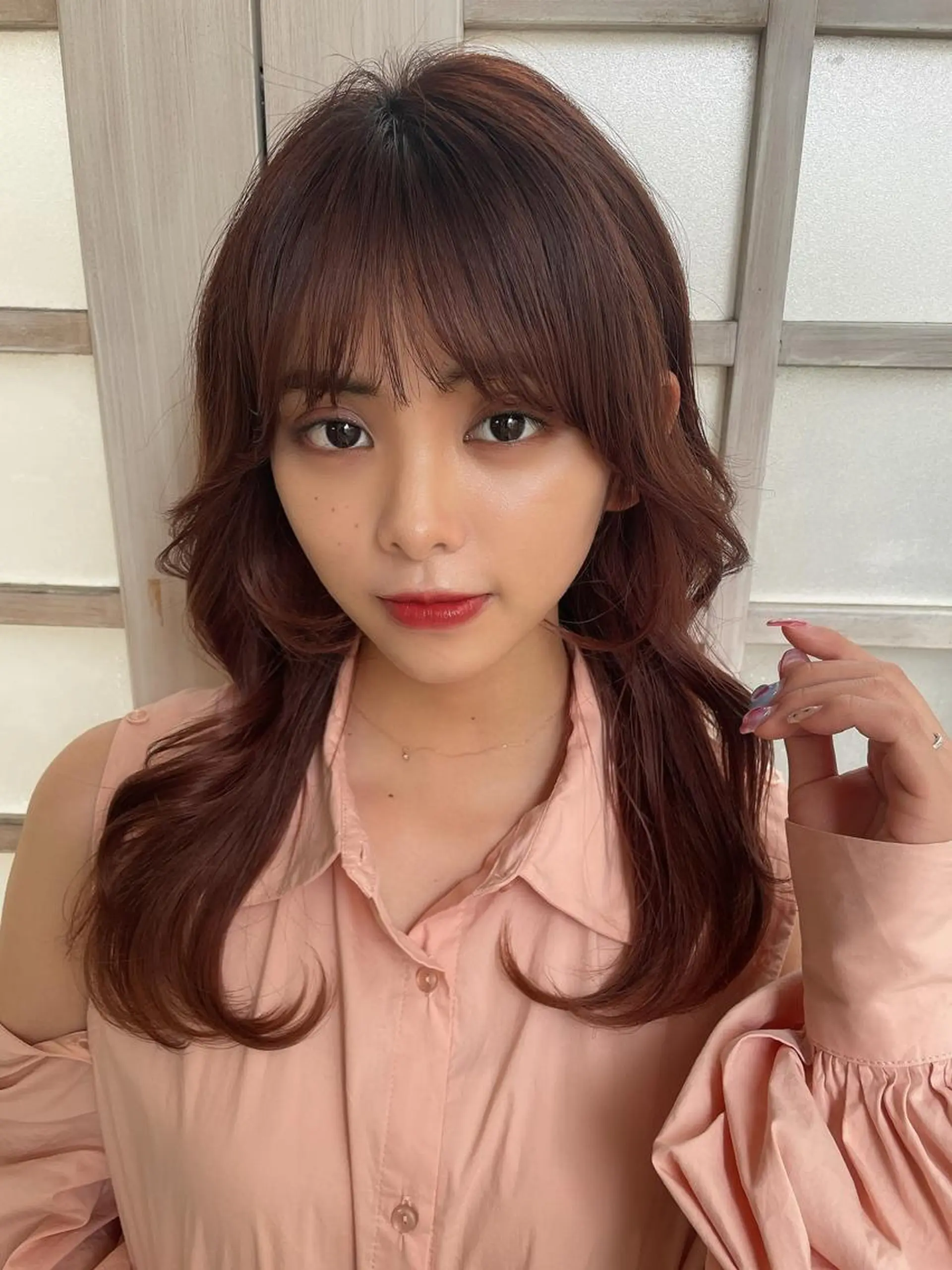 ミディアム ヨシンモリ ❤️ショートカット ・顔周りカット❤️のヘアスタイル