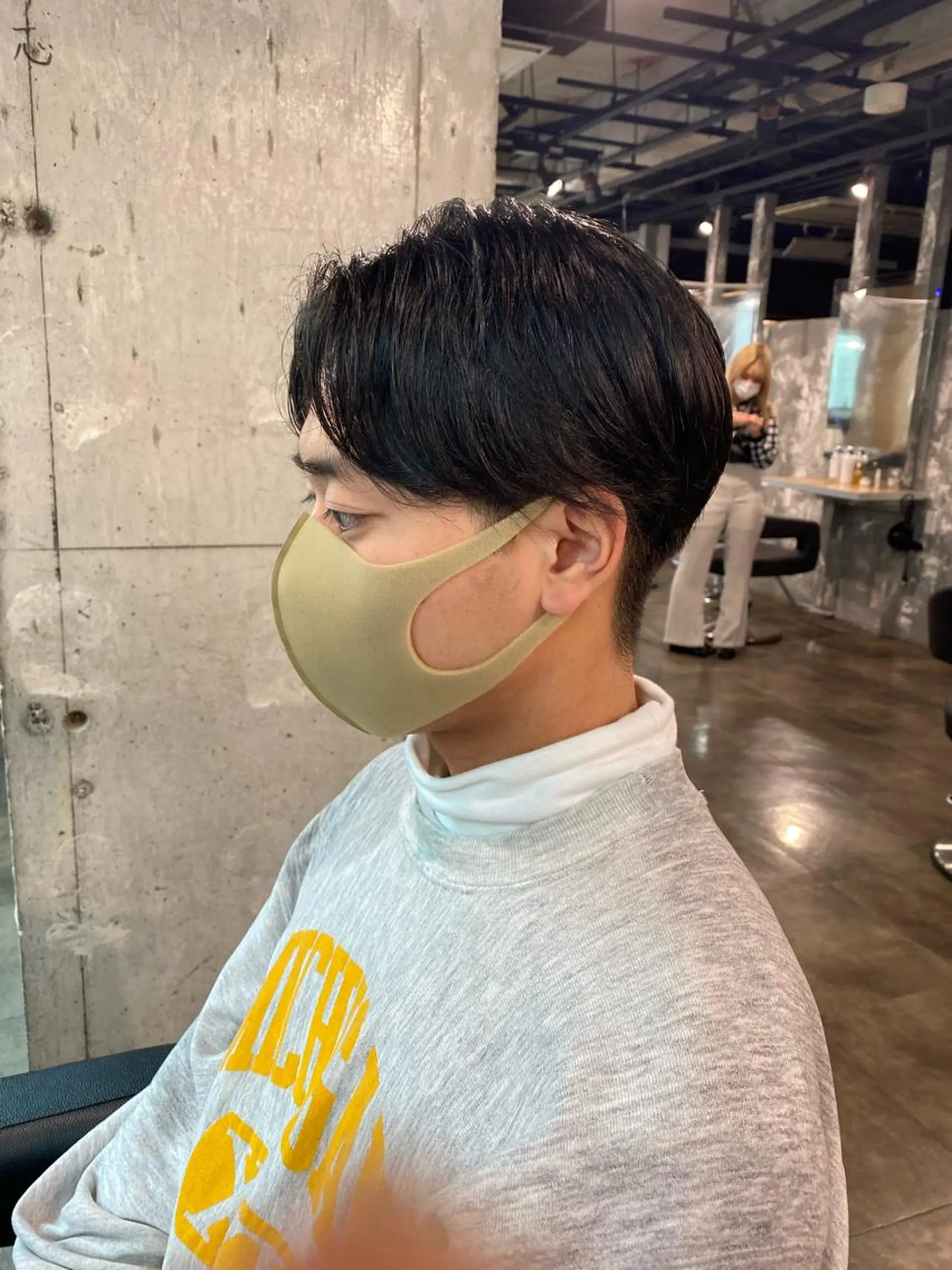 ショート パーマ メンズ 🟦ニュアンス/メン ズパーマ横浜🟦のヘアスタイル