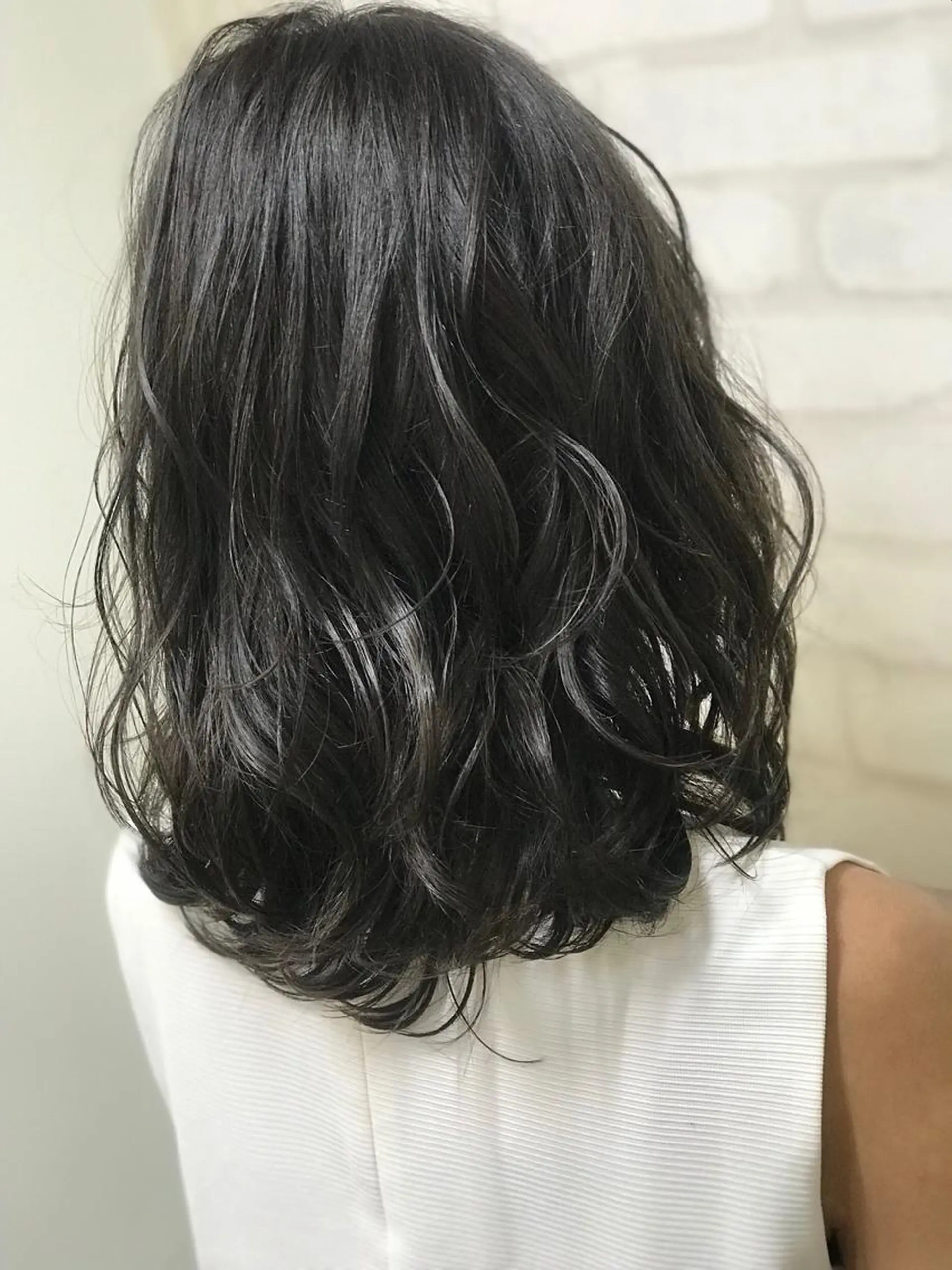 ミディアム カラー 山内 聡史のヘアスタイル