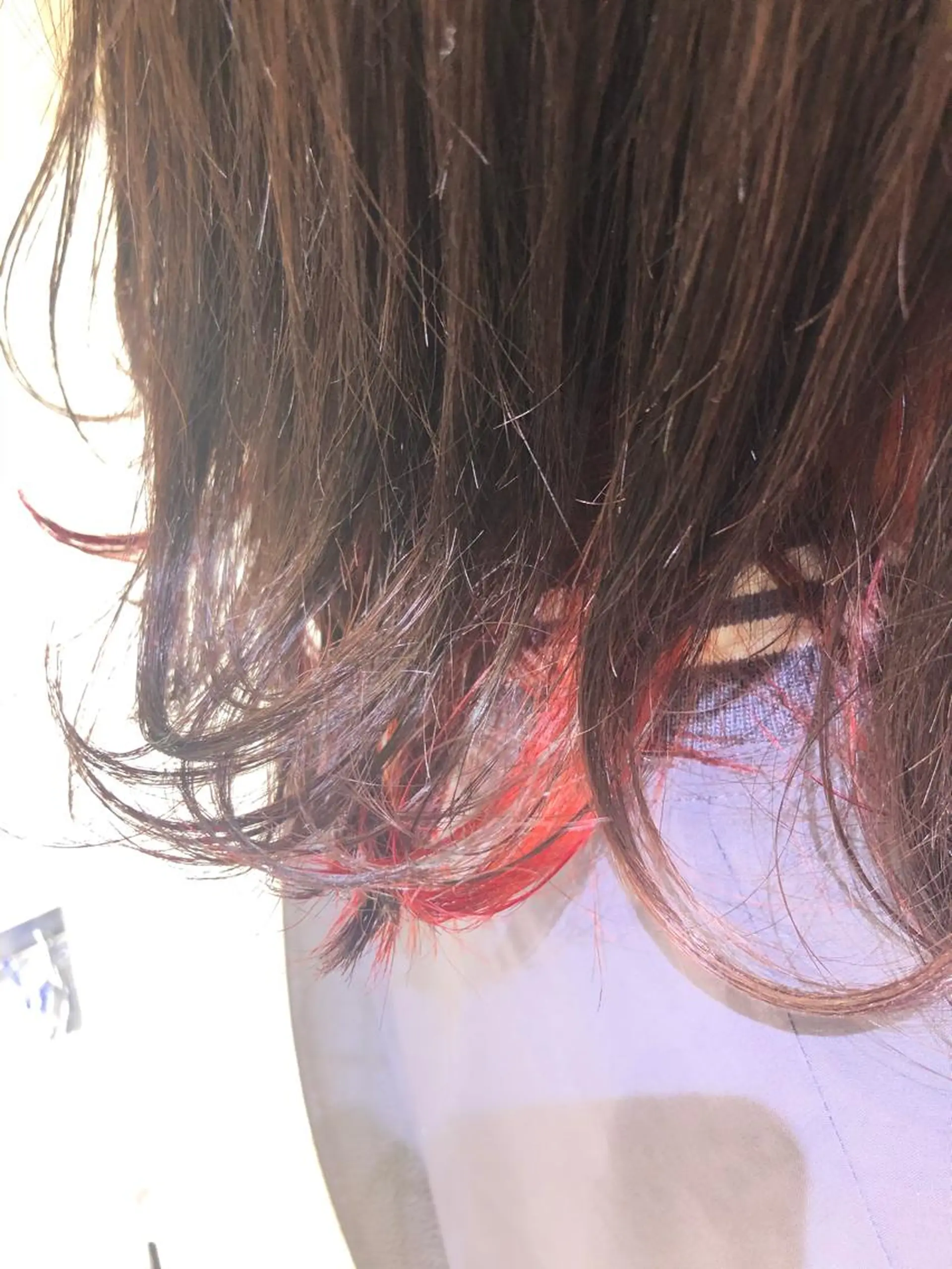 ミディアム カラー 艶カラー/ハイトーン 山本のヘアスタイル