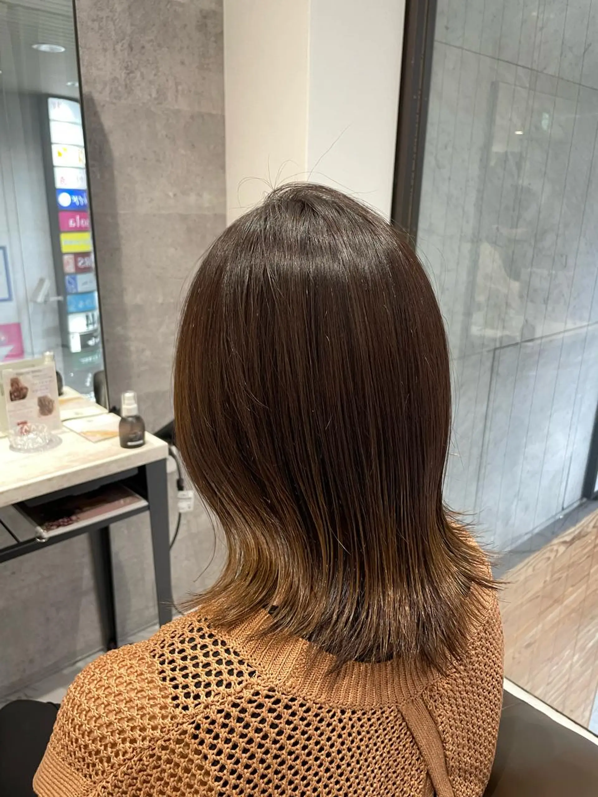 ミディアム 坂本 理輝のヘアスタイル