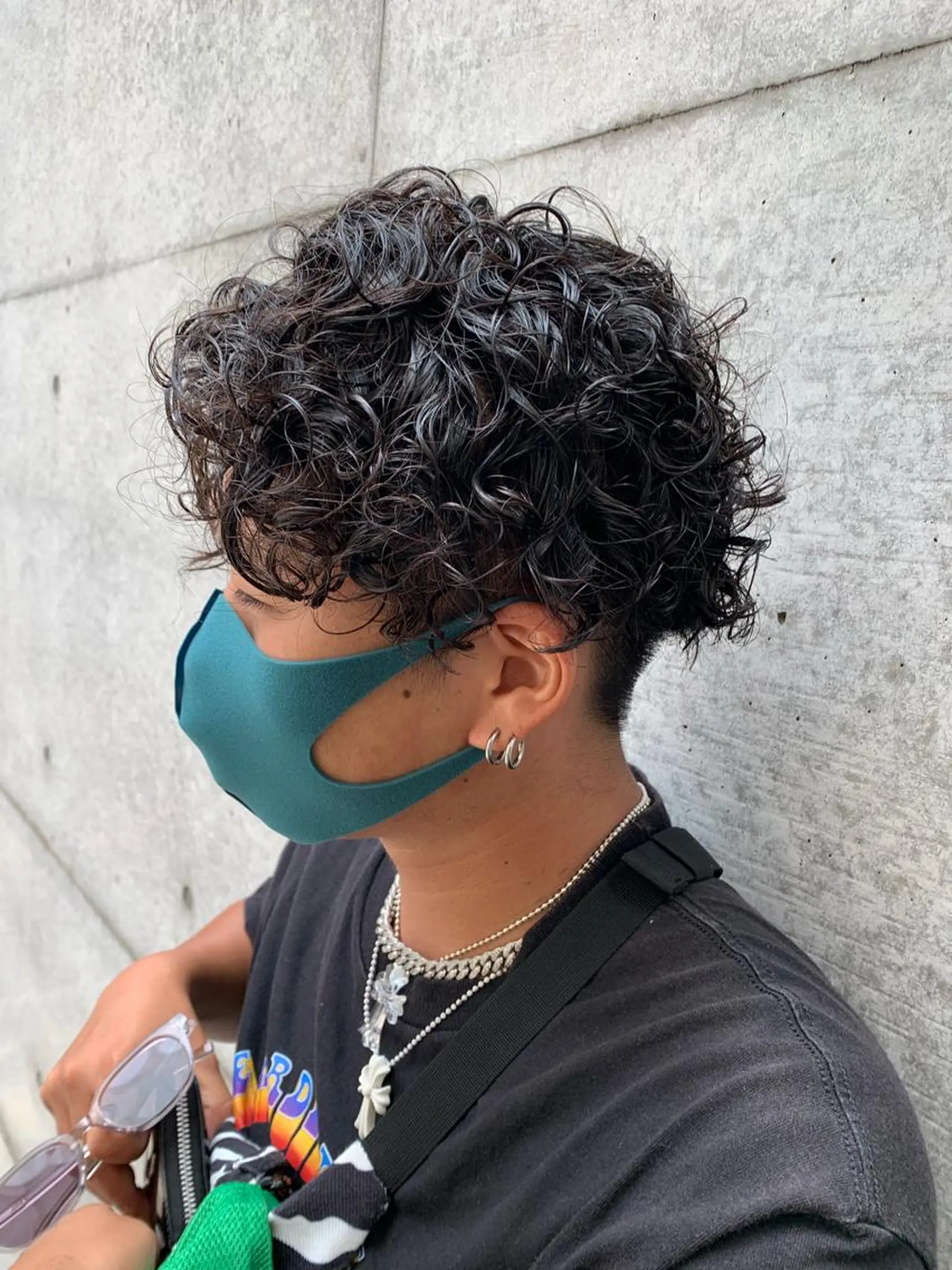 ショート メンズ メンズパーマ カット パーマ kimika🥑 メンズ/髪質改善のヘアスタイル
