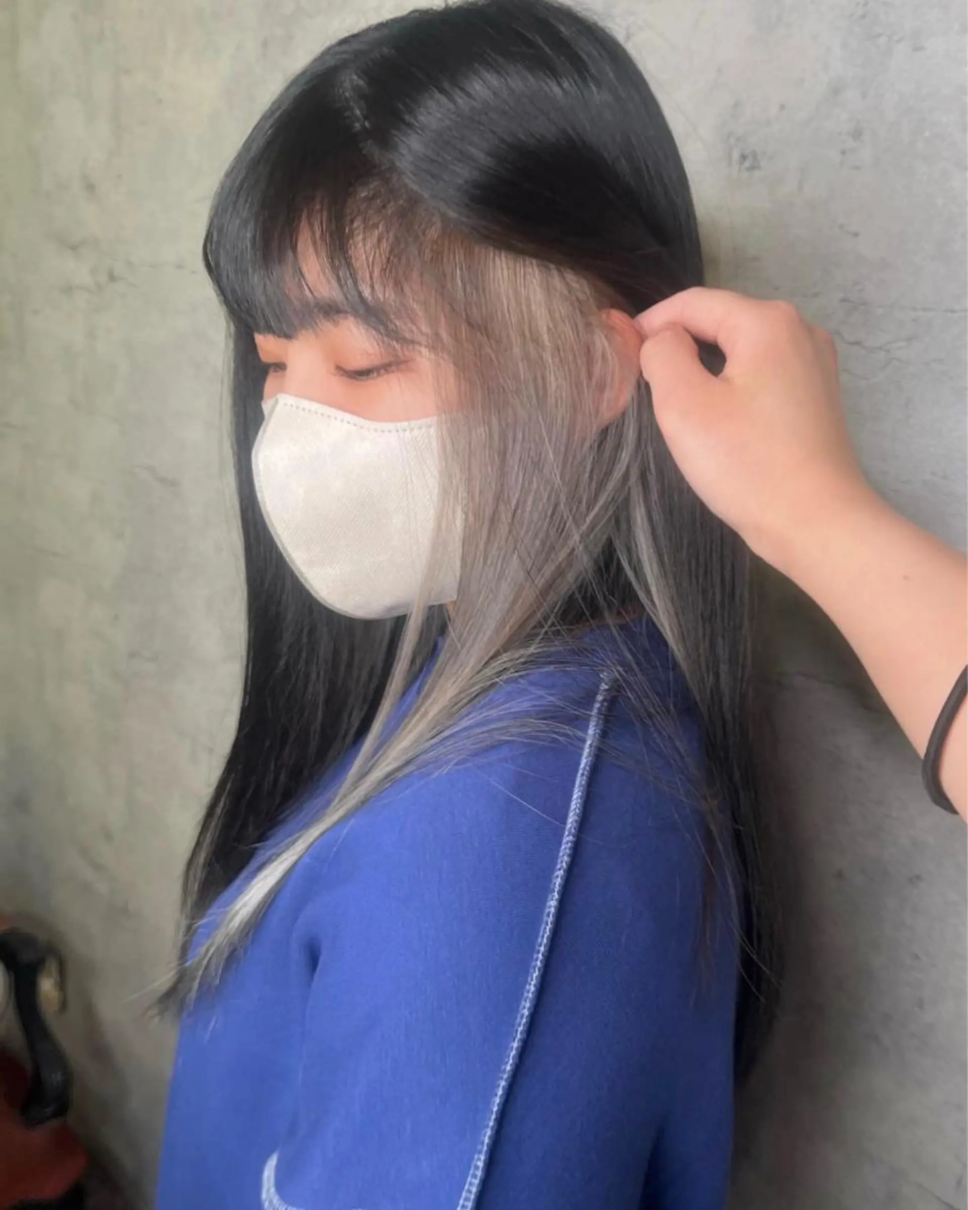 ロング カラー ヘアカラー トリートメント ハイーンカラー/外国 人風カラー/ミノリのヘアスタイル