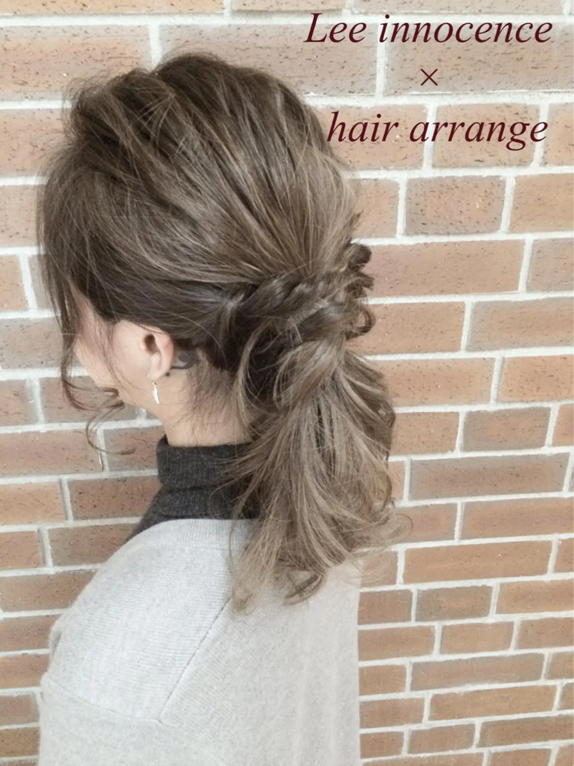ショート ミディアム セミロング ロング カラー ヘアアレンジ ポニーテール カラー&矯正スペシャ リスト宮本　伸一のヘアスタイル