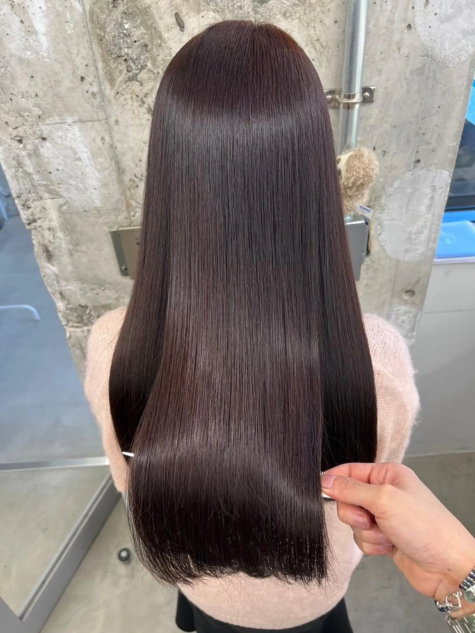 セミロング カラー カット ヘアカラー トリートメント ヘアケア特化型サロン newi 梅田のヘアスタイル