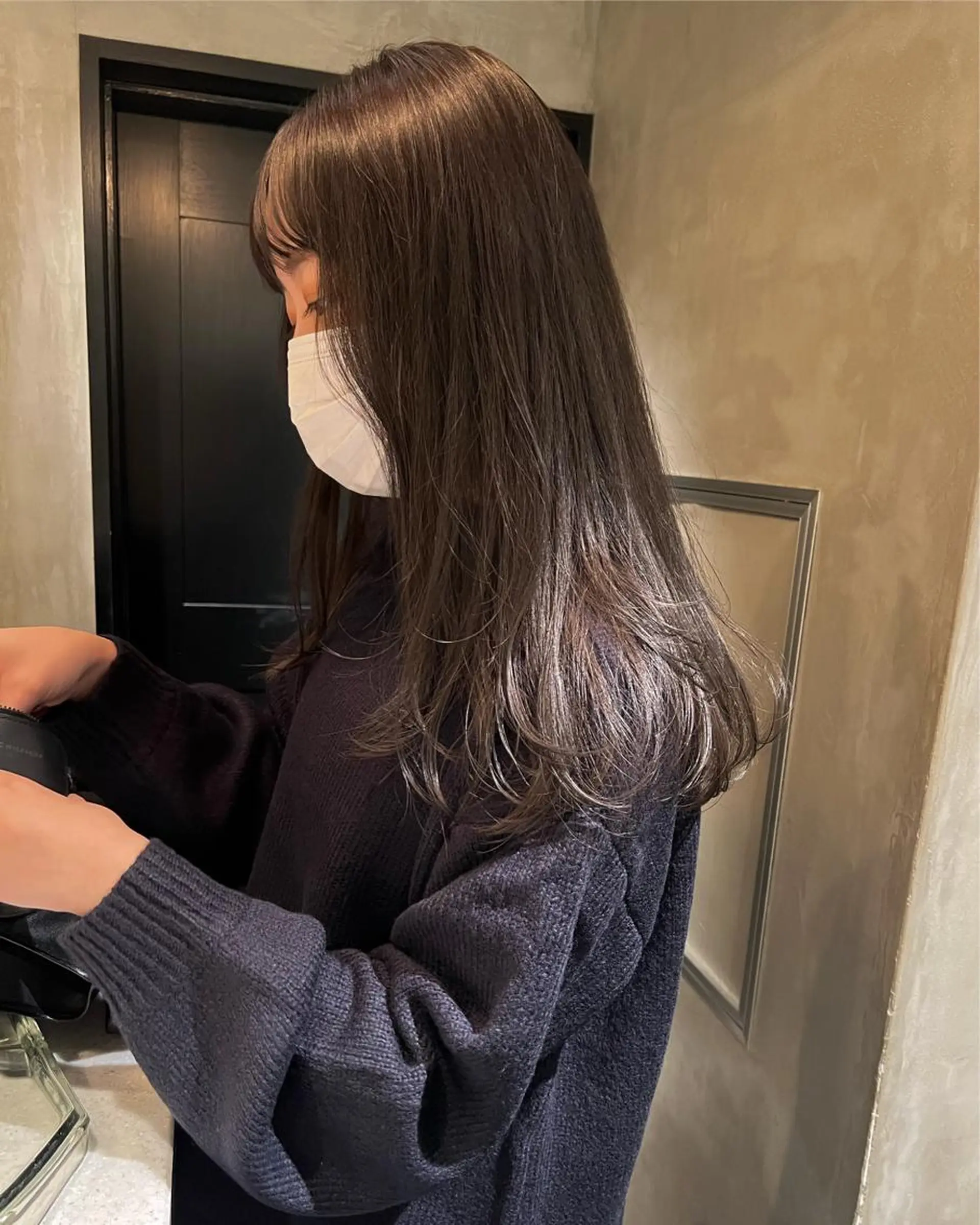 ロング カラー カット ヘアカラー トリートメント アンニュイヘア🪽 ayumiのヘアスタイル