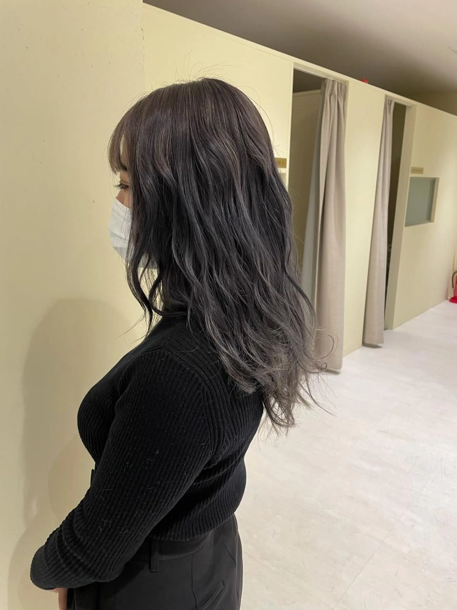 セミロング カラー EARTHセンター南店所属・宮澤 理久のヘアスタイル