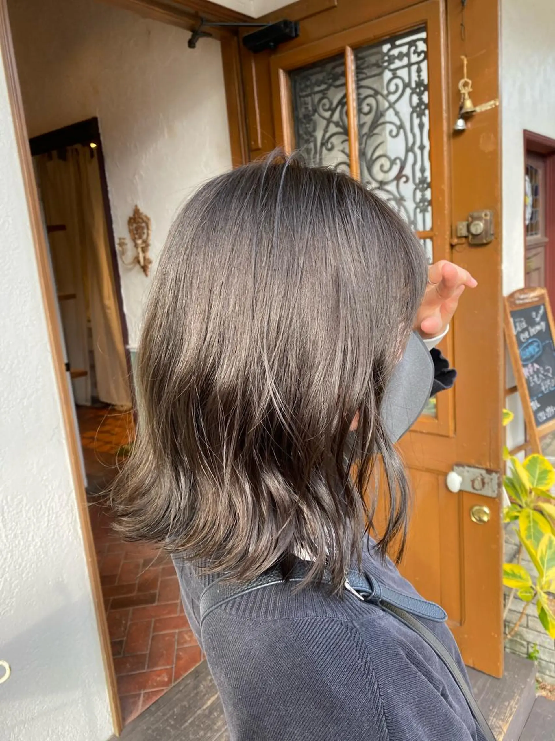 カラー ブリーチ ブリーチなしカラー 橋本 しゅうまのヘアスタイル