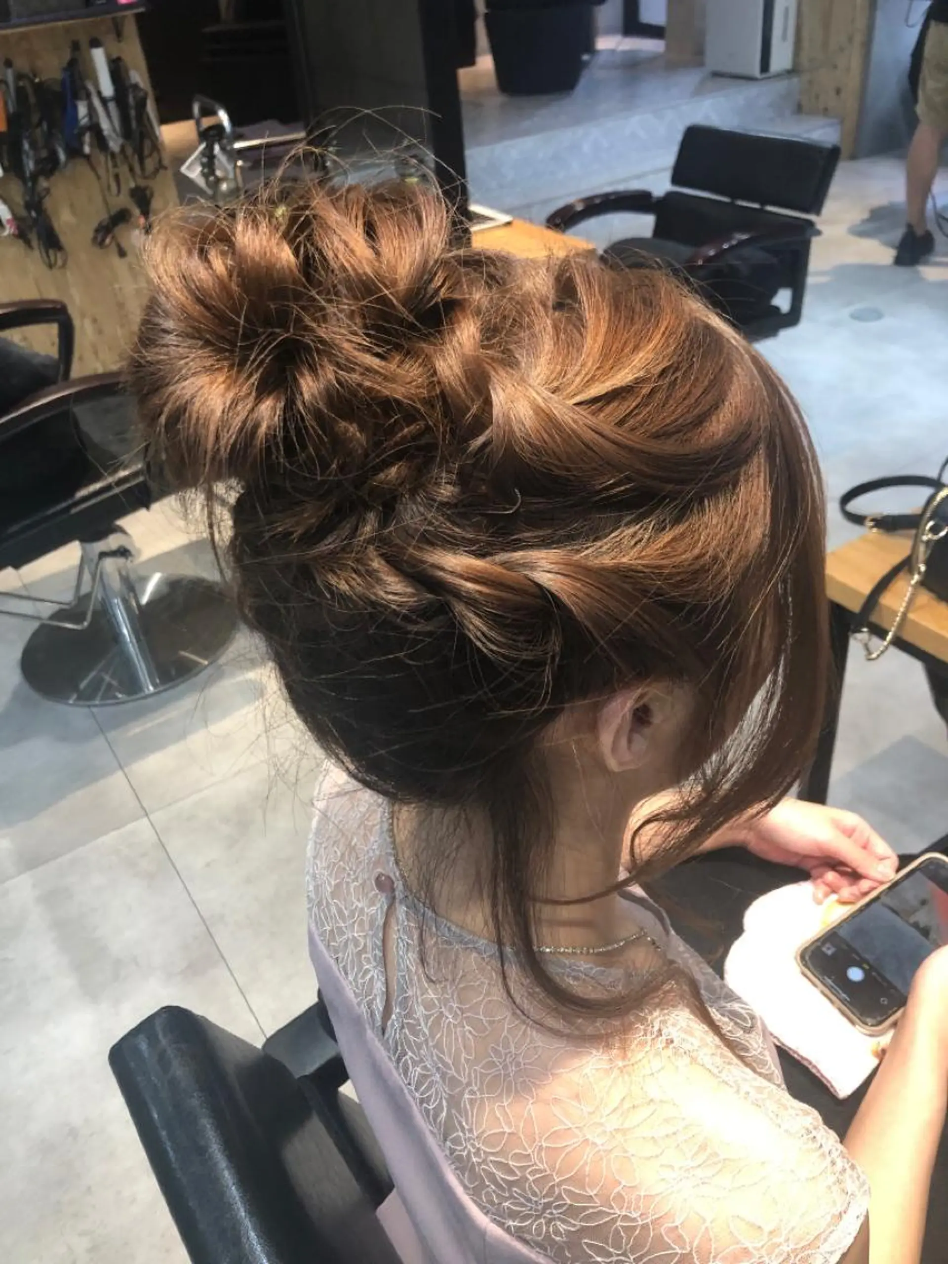 ヘアアレンジ ヘアカラー トリートメント 💫newi💫村上 孝一のヘアスタイル