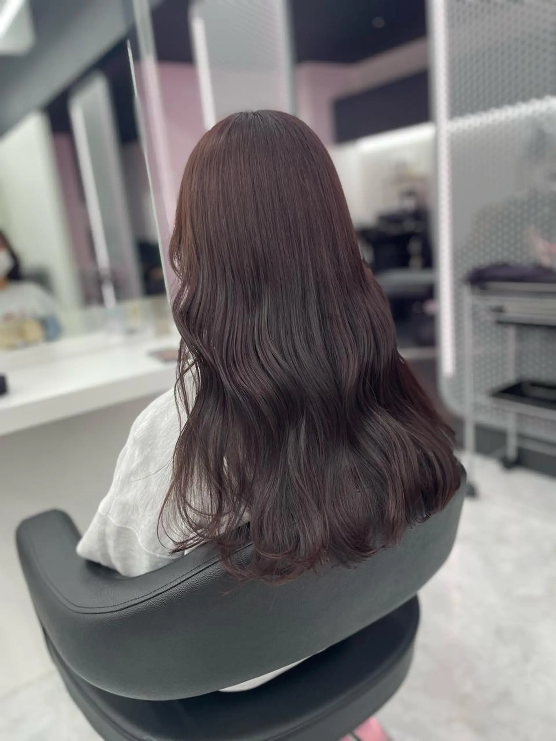 ロング ヘアカラー トリートメント ヘアセット GO TODAY SHAiR SALON所属・🤍韓国トレンド ヘア🤍miku🤍のヘアスタイル