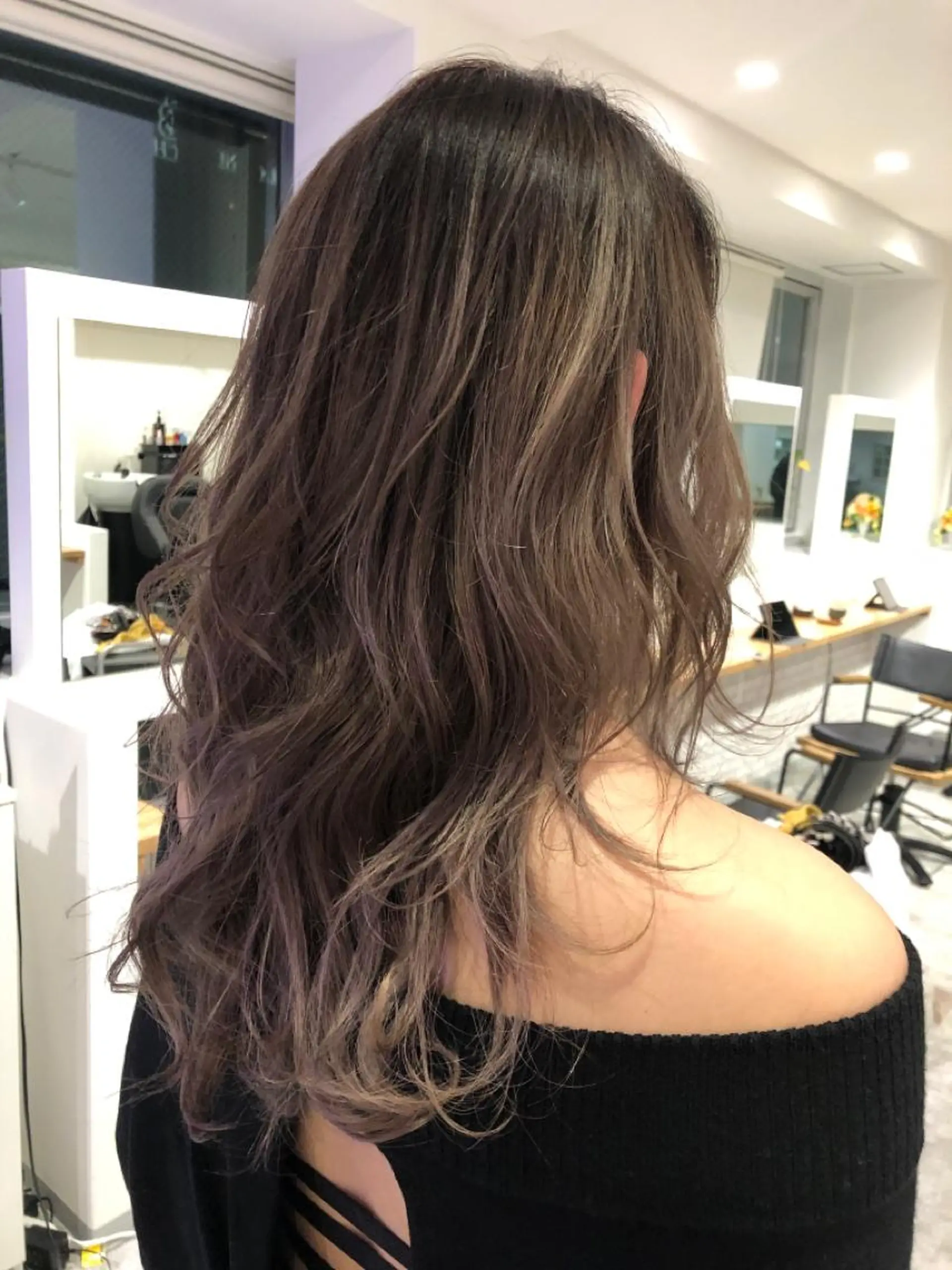 ミディアム カラー ベージュカラー ミルクティーベージュ カット ヘアカラー トリートメント JILBLAN京都 ショート/ハイライトのヘアスタイル