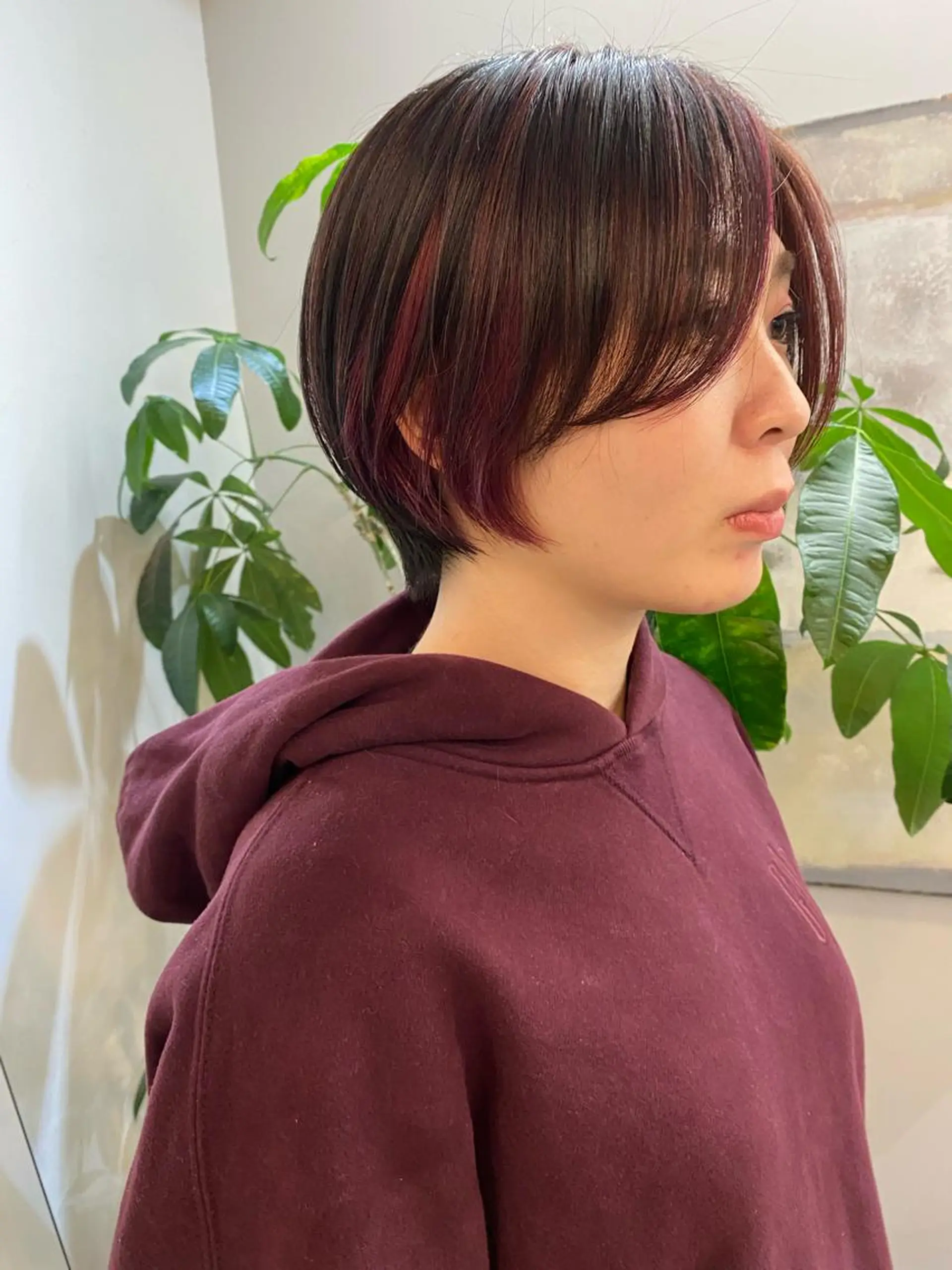 ショート カラー カット 阪急/箕面/髪質改善 /千夏のヘアスタイル
