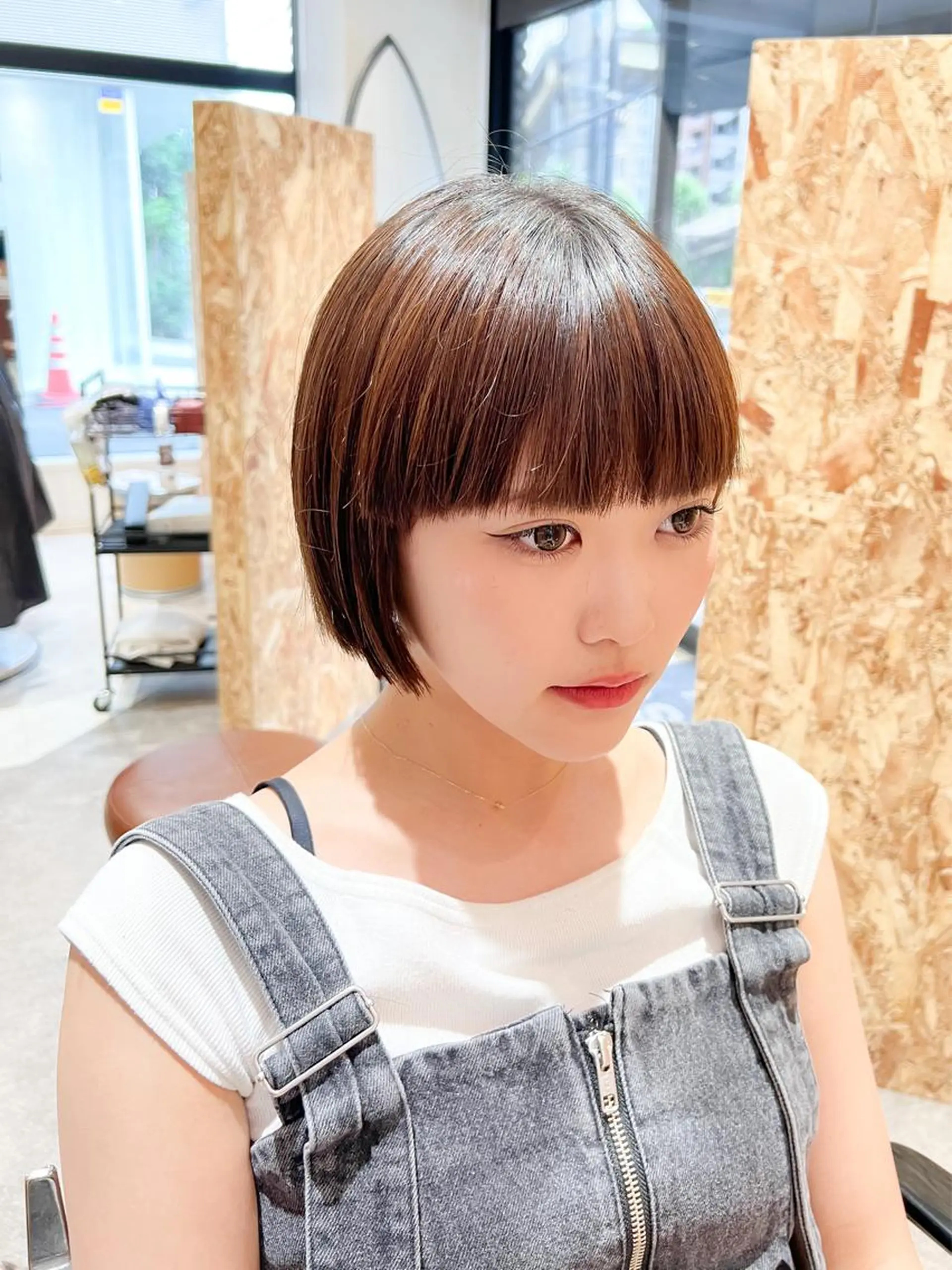 ショート カラー ヘアアレンジ ✨前田 優・2拠点✨ ✨恵比寿・札幌店✨のヘアスタイル