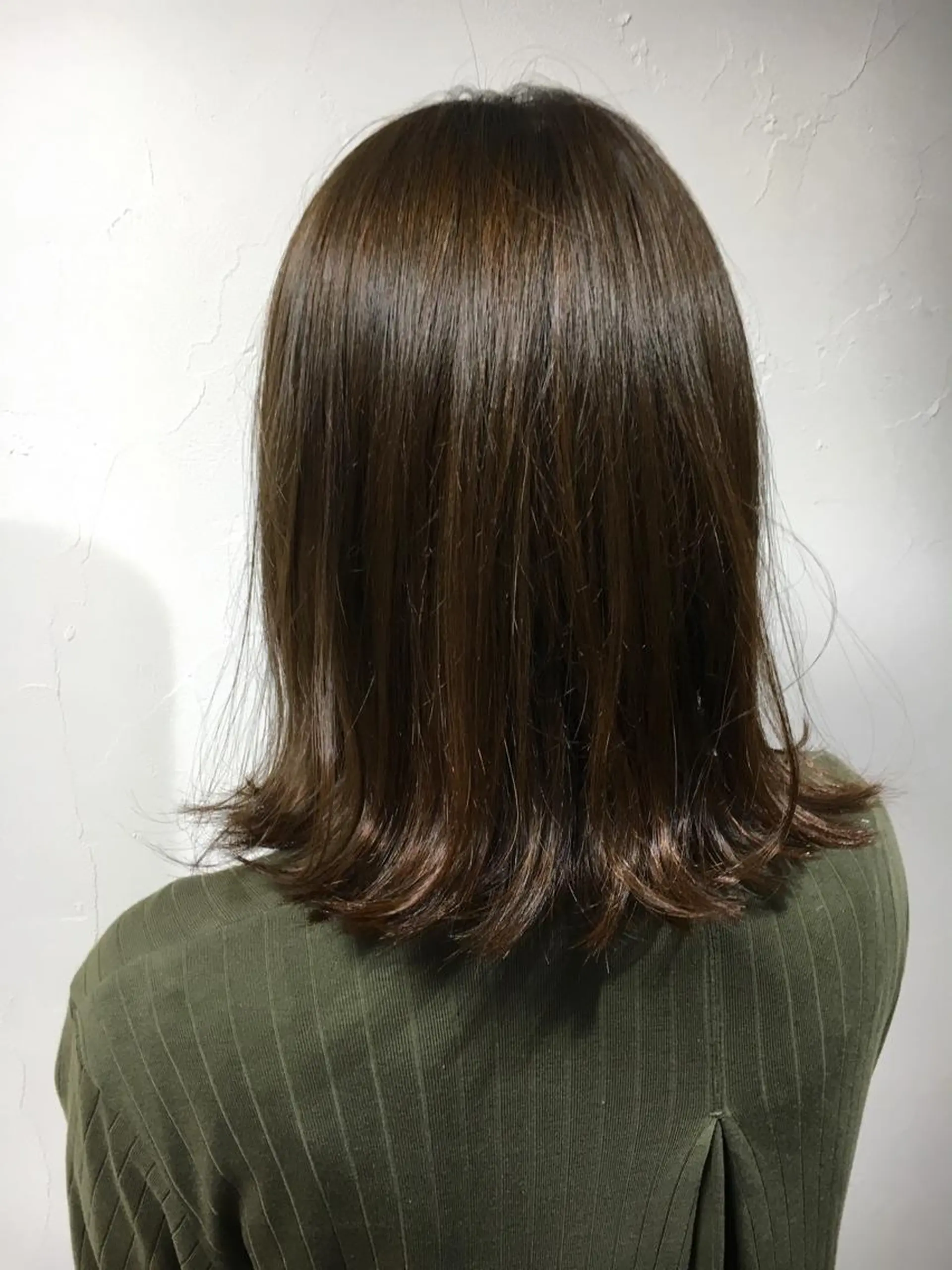 ミディアム カラー ハイライトカラー ボブ ハイライト 外ハネヘア Laf.【ラフ］北坂戸駅前所属・🌈New Open Laf.🌈奥居伸輔のヘアスタイル