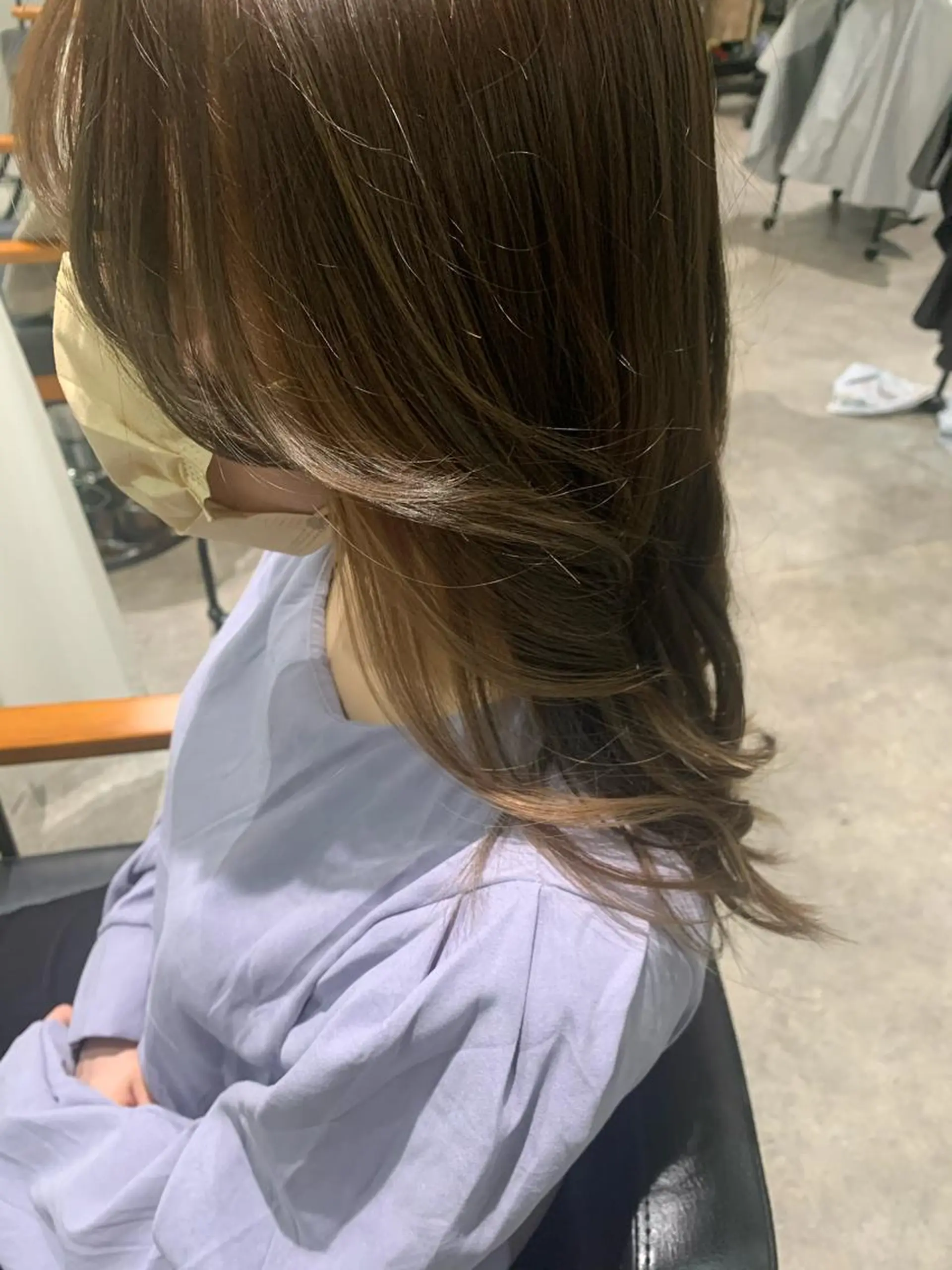 セミロング FERIAあべの 🎀中野まや🎀のヘアスタイル