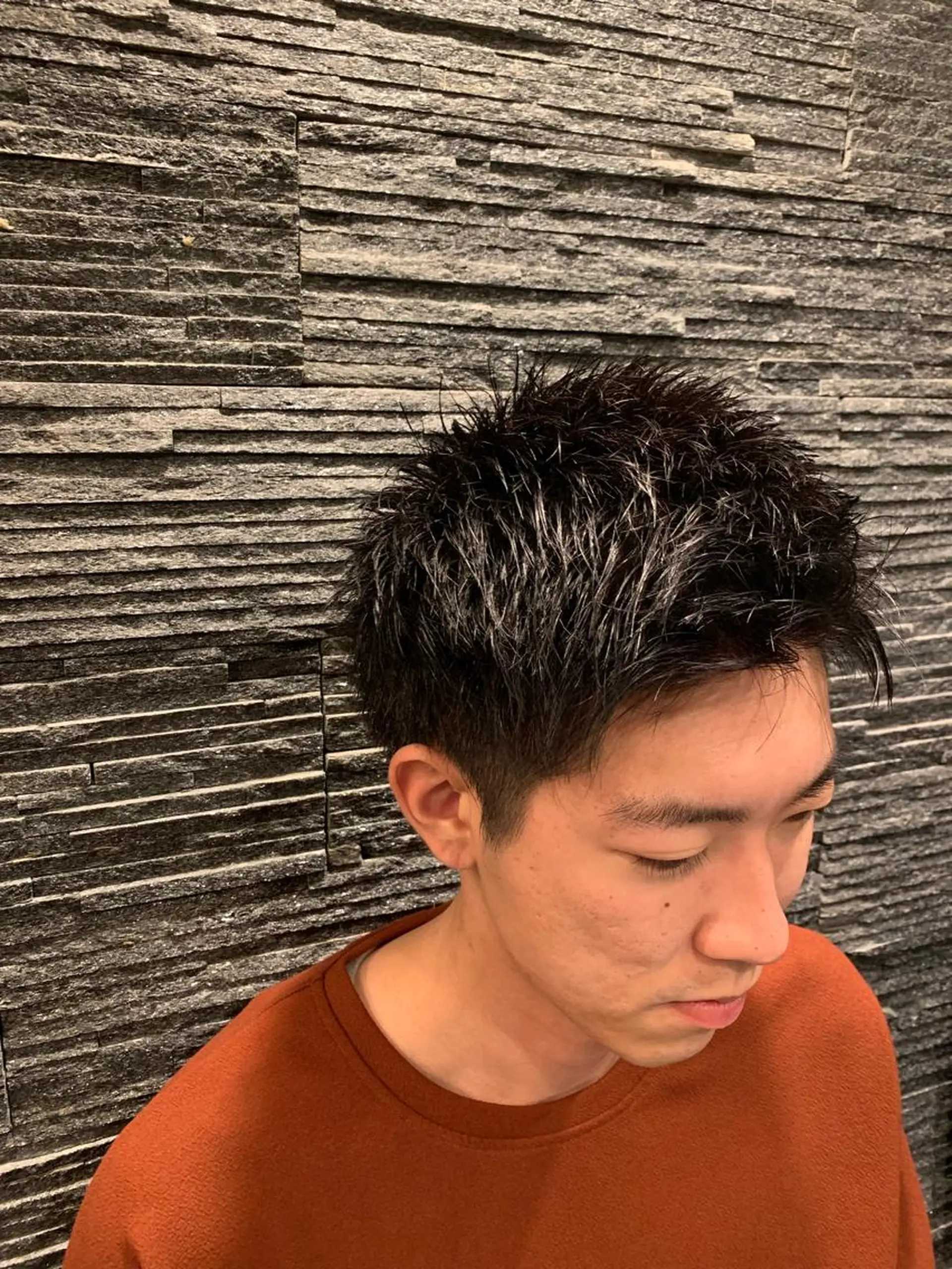 ショート 岡崎 海人のヘアスタイル