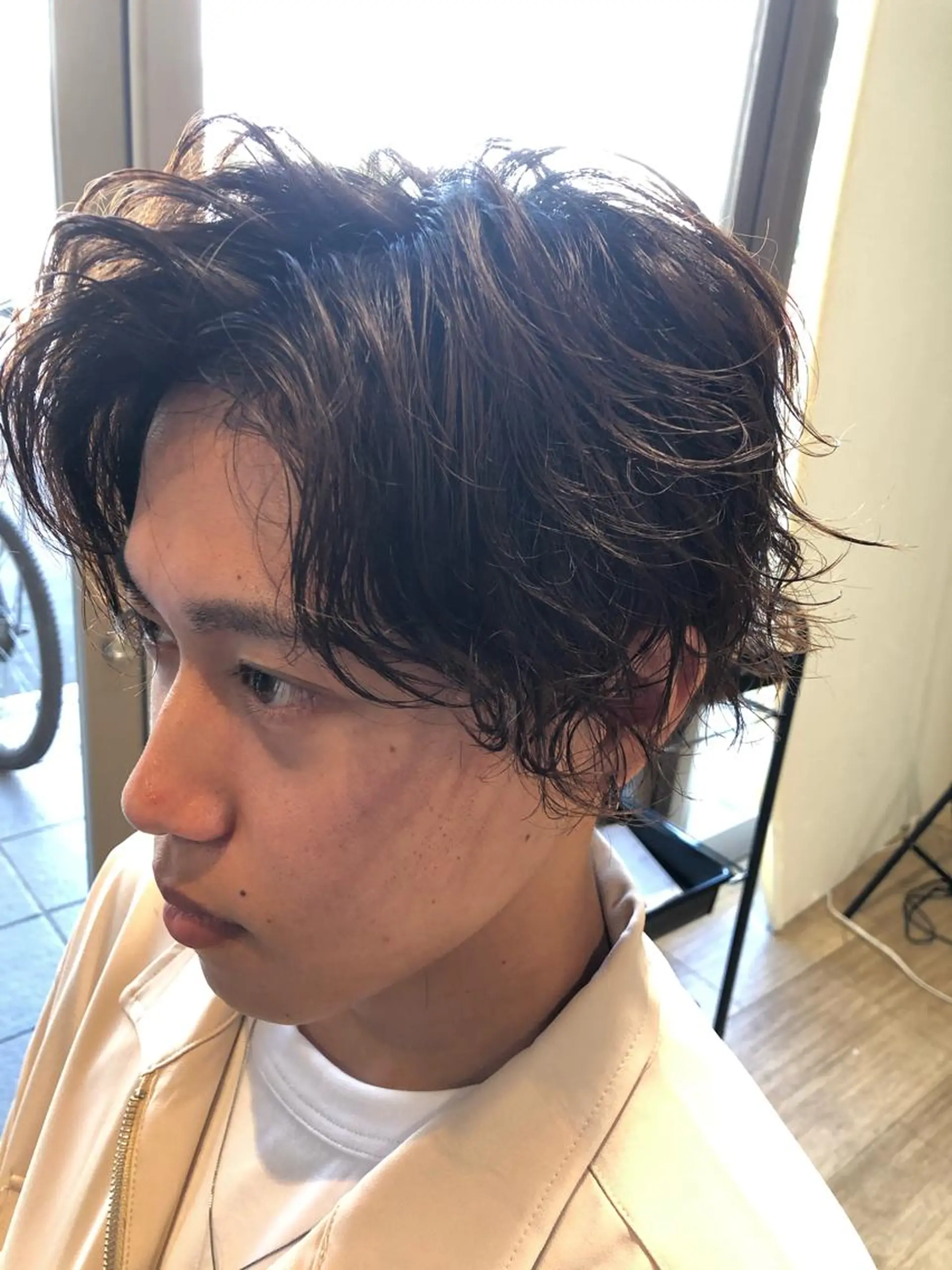 ショート パーマ メンズ メンズパーマ/ スパイキー/神田正紀のヘアスタイル