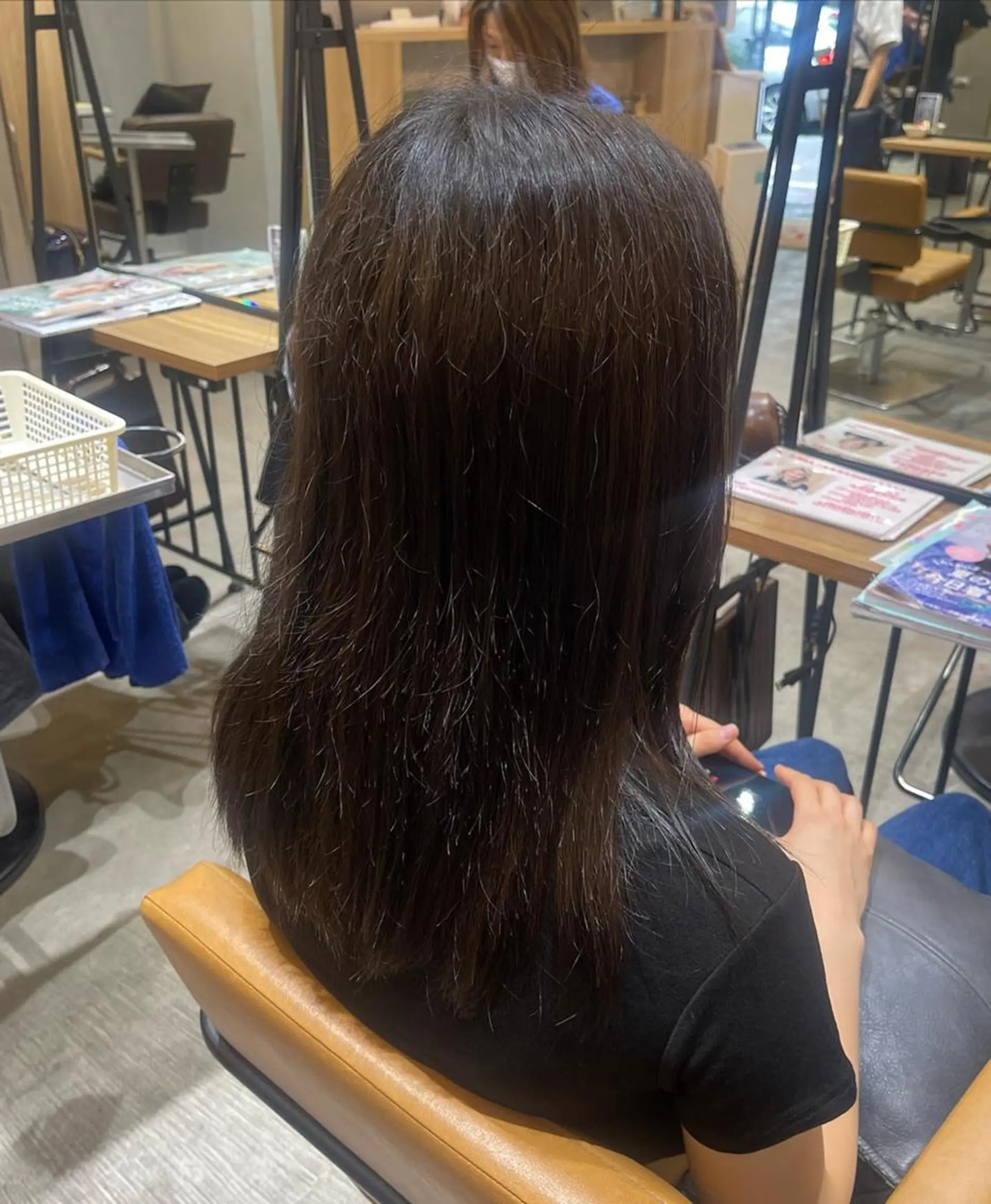 ミディアム カラー ヘアアレンジ ベージュカラー 黒髪 インナーカラー 髪質改善 似合わせカット ❥【韓国風ヘア】 stylist 林❥のエステ・リラクイメージ