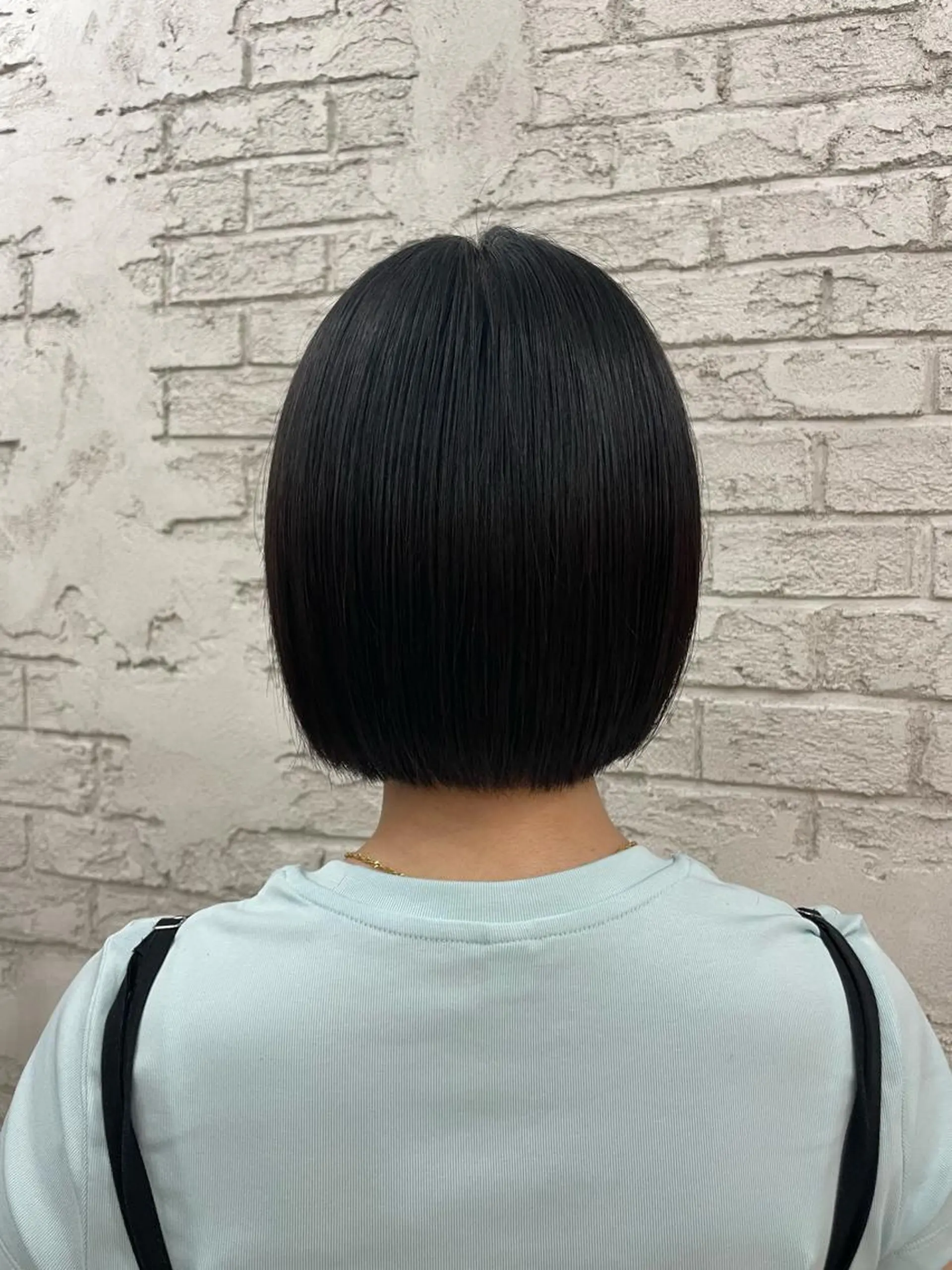 ミディアム カット ブリーチカラーボブ sayo🧸🤎のヘアスタイル