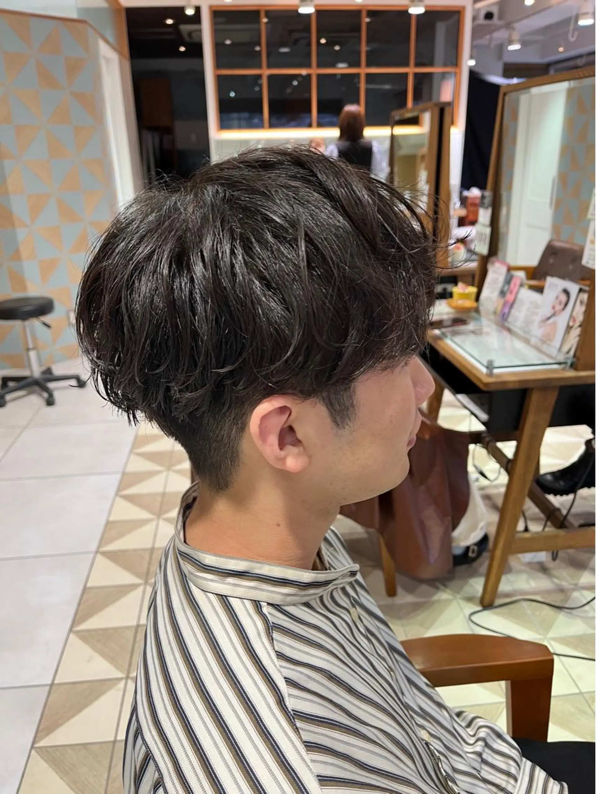 メンズ カット パーマ 鬼松沙弥 ❤︎メンズパーマのヘアスタイル