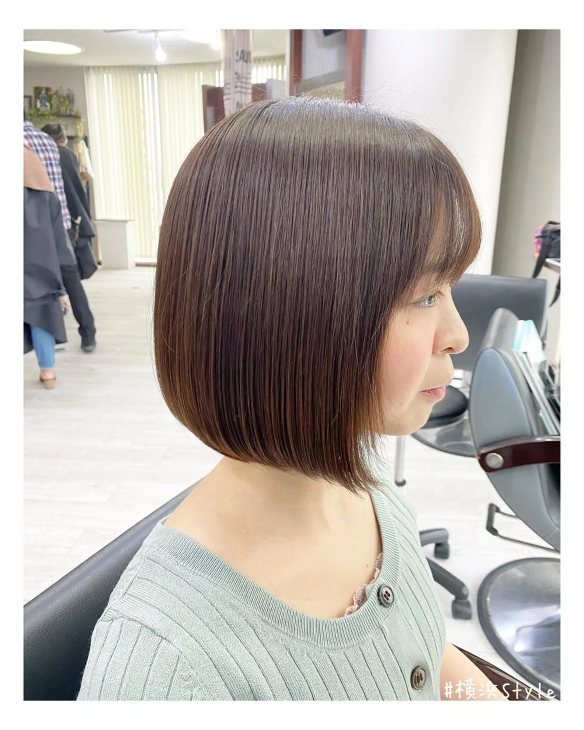 ショート カラー ボブ カット ヘアカラー トリートメント cocoru所属・＊横浜駅＊ 金子 誠也のヘアスタイル