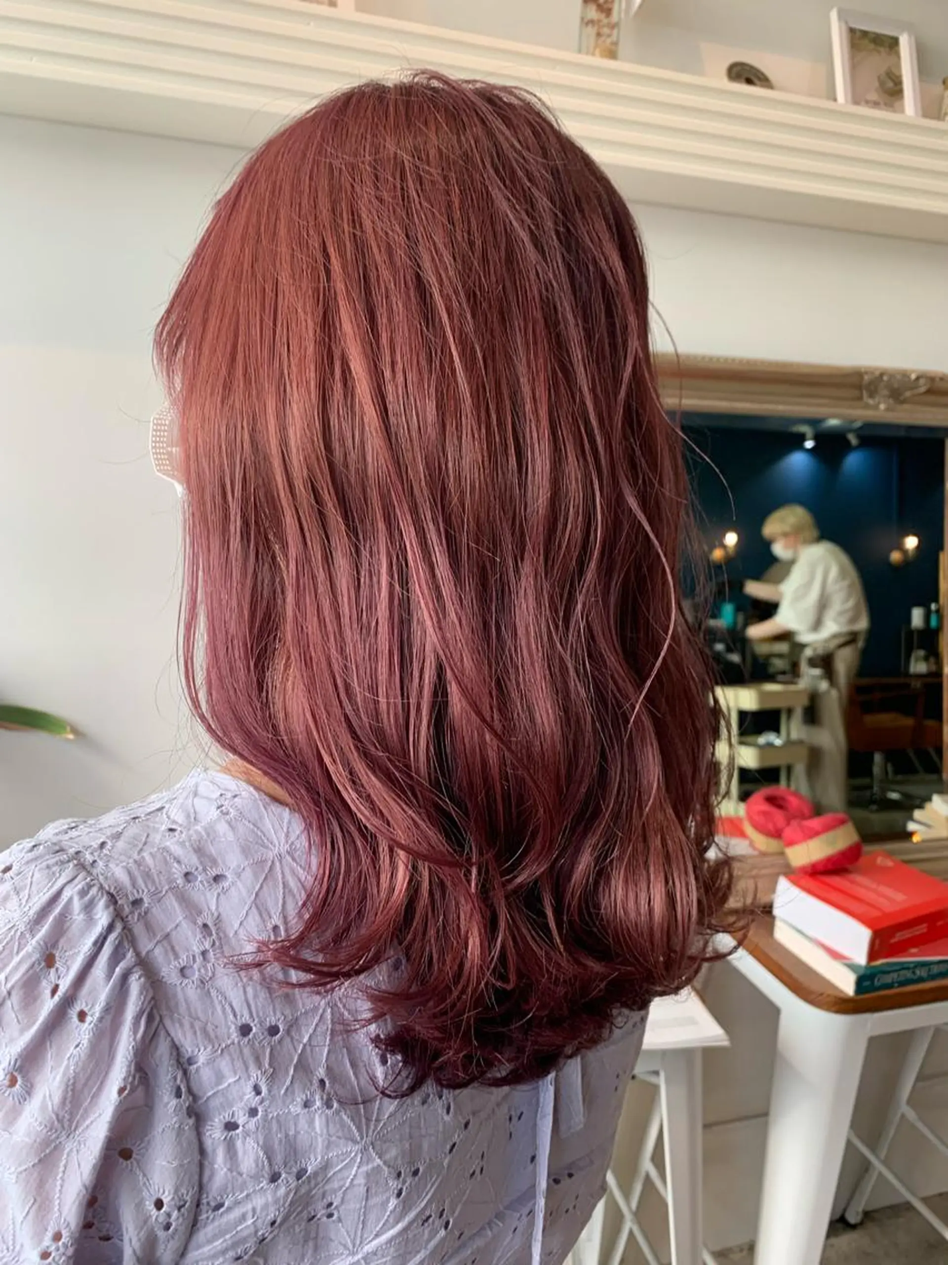 セミロング ヘアカラー トリートメント ヘッドスパ ヘアセット 山口 竣也のヘアスタイル