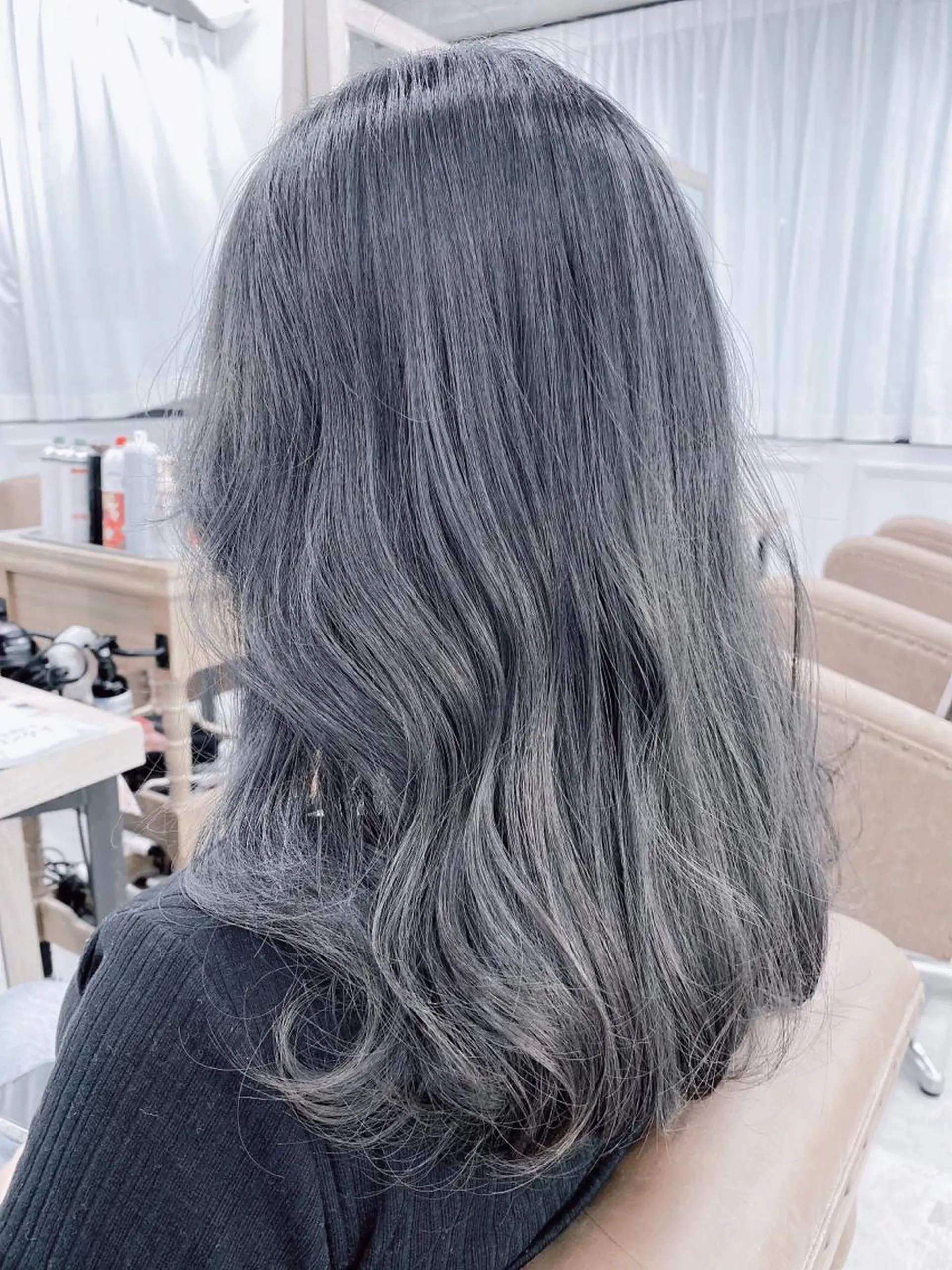 セミロング カラー Resta所属・カミヤ タカヒロのヘアスタイル