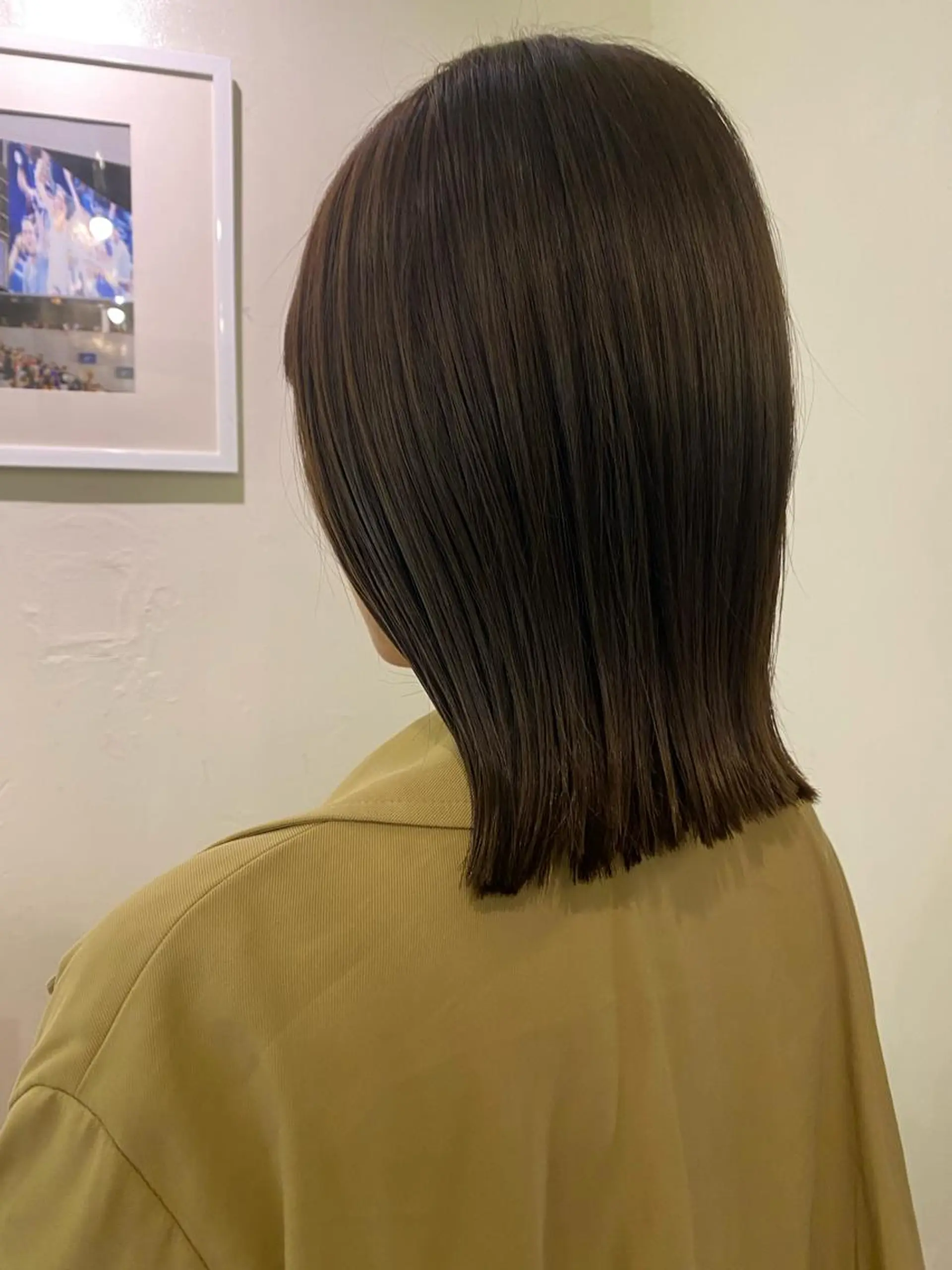 ミディアム カラー カット les baladins du miroir所属・🍃YURI 🍃のヘアスタイル