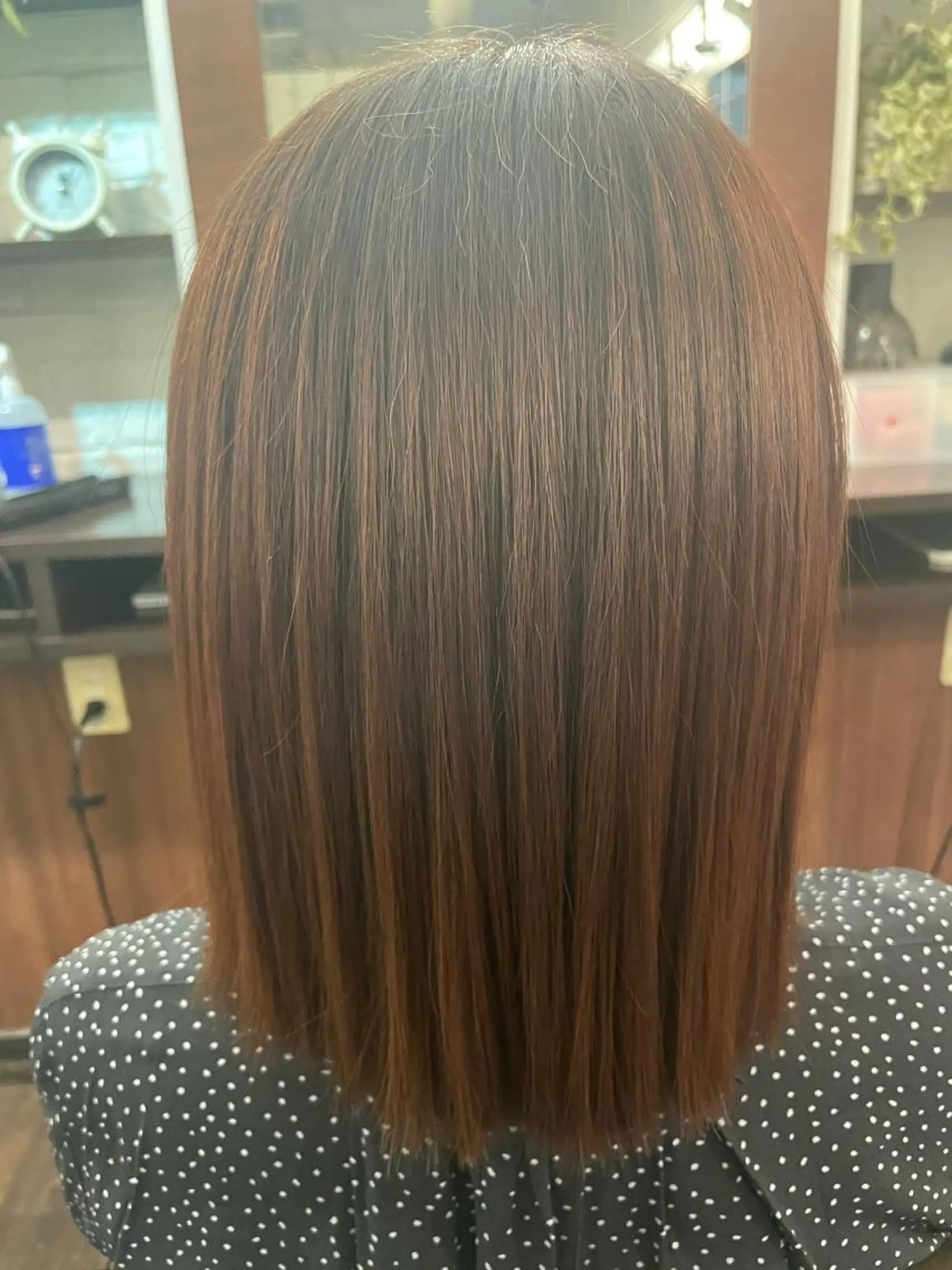 ミディアム トリートメント カット ヘアカラー 畠山 真由佳のヘアスタイル