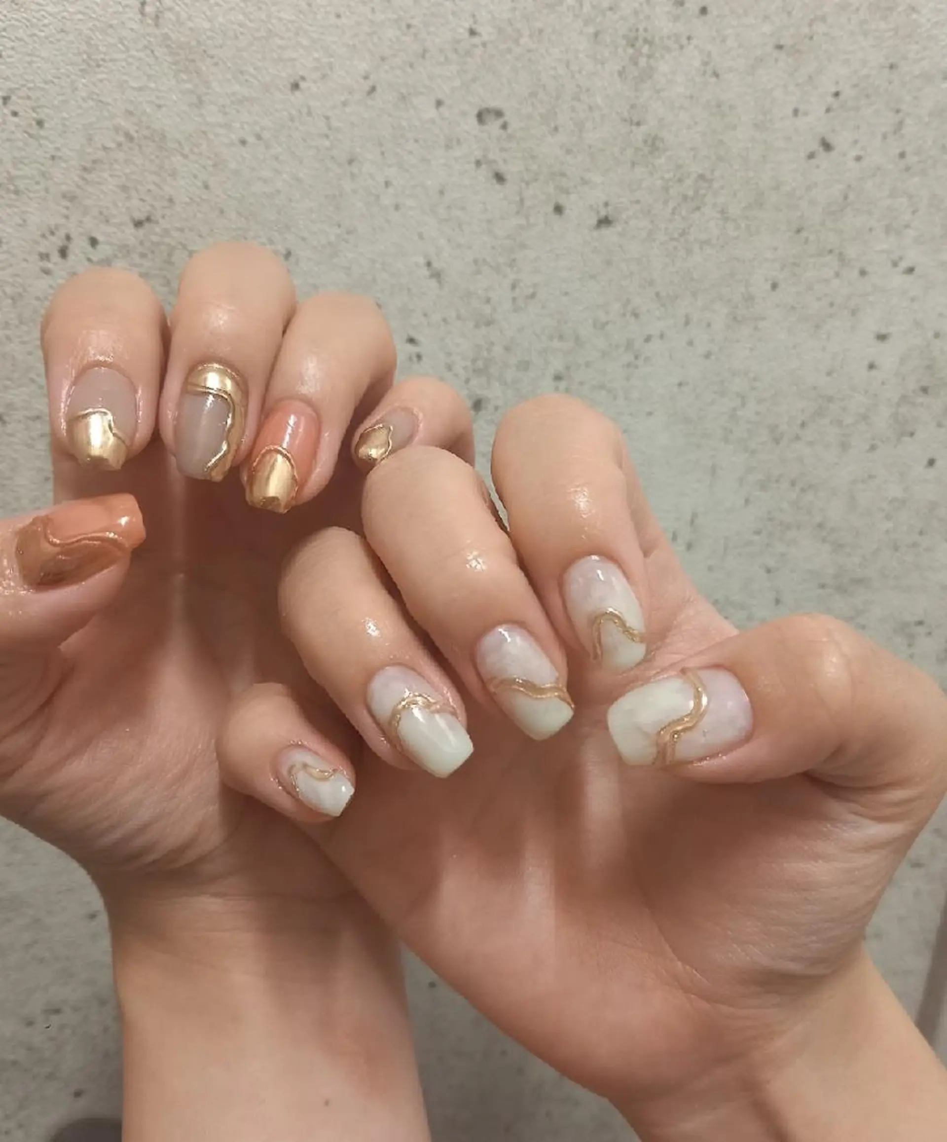 ネイル ニュアンスネイル ヘアメイクネイリスト 💄💅hidemiのネイルデザイン