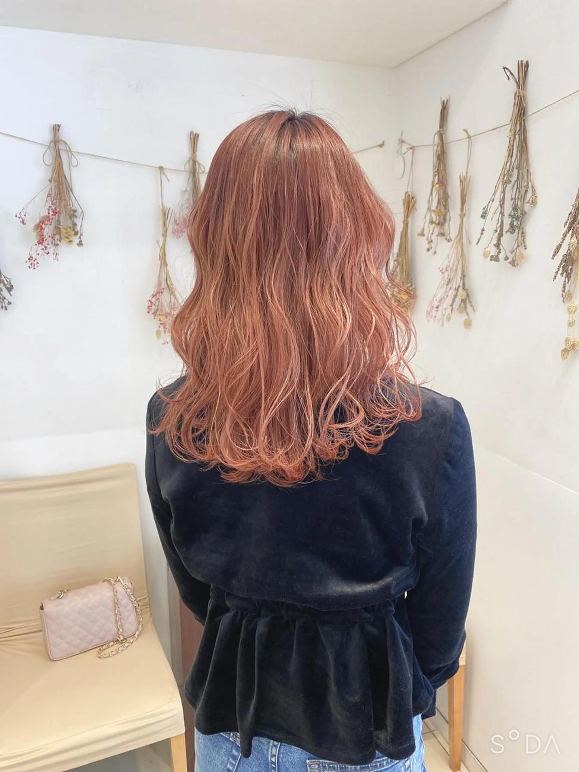 セミロング カラー ベージュカラー ブラウンカラー ピンクカラー ピンクベージュ ピンクブラウン はだゆうき @hadadan08のヘアスタイル