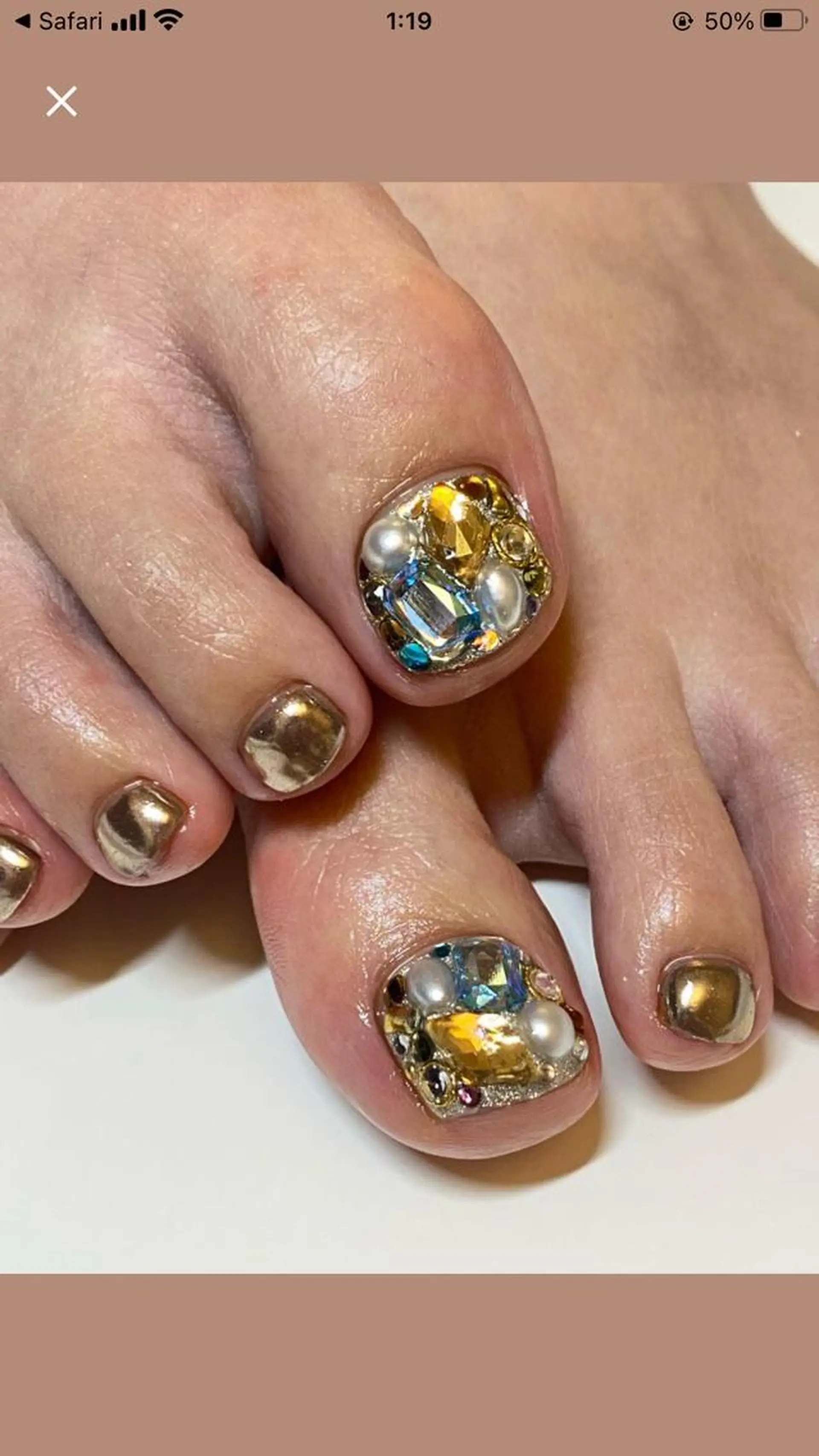 ネイル フットネイル Kasumi Nailのネイルデザイン