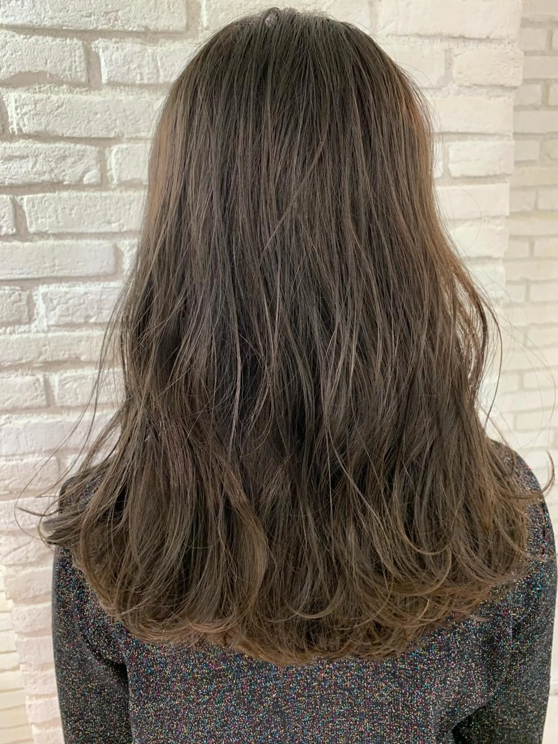 ロング カラー パーマ ヘアアレンジ ネイル マツエク・マツパ レイヤー&カラー 人気美容師倉崎涼のヘアスタイル