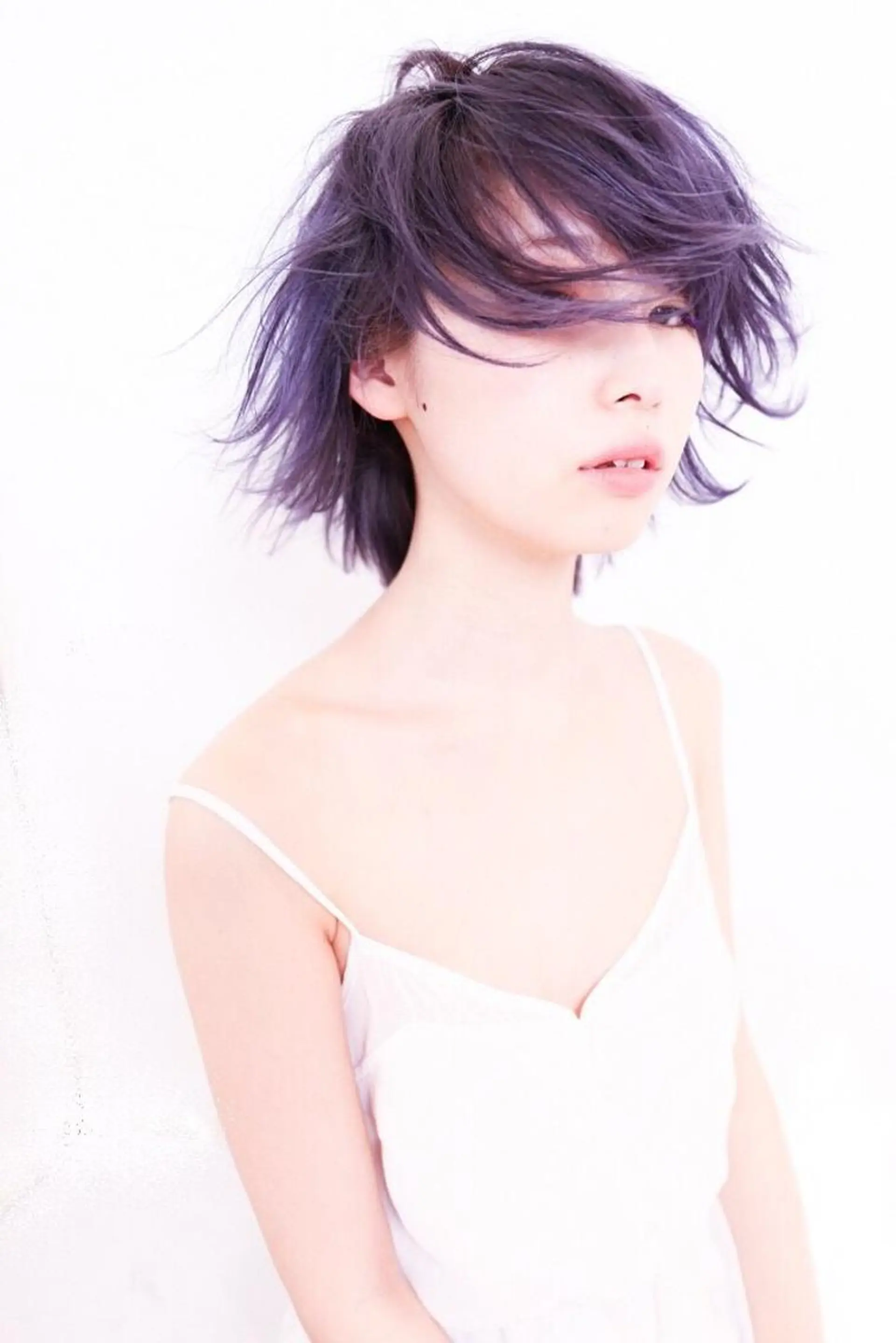 ショート カラー ブリーチ/髪質改善 NYNY大久保のヘアスタイル