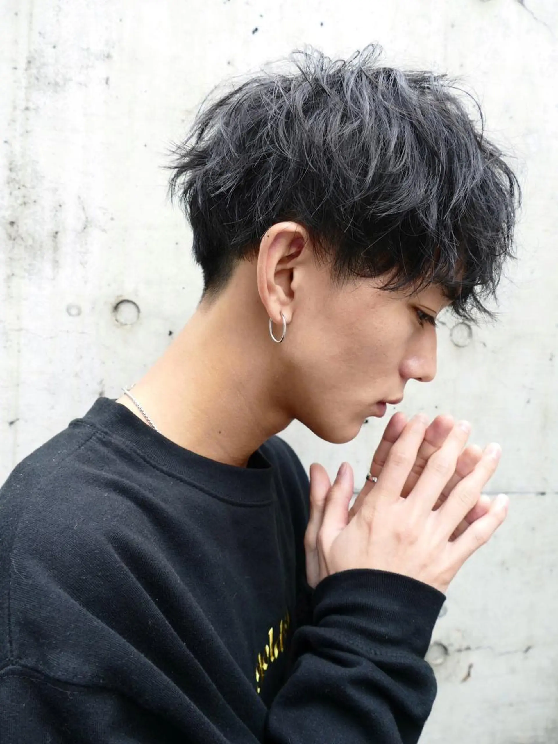 ショート メンズ パーマ 吉田聖 【メンズヘア特化】のヘアスタイル