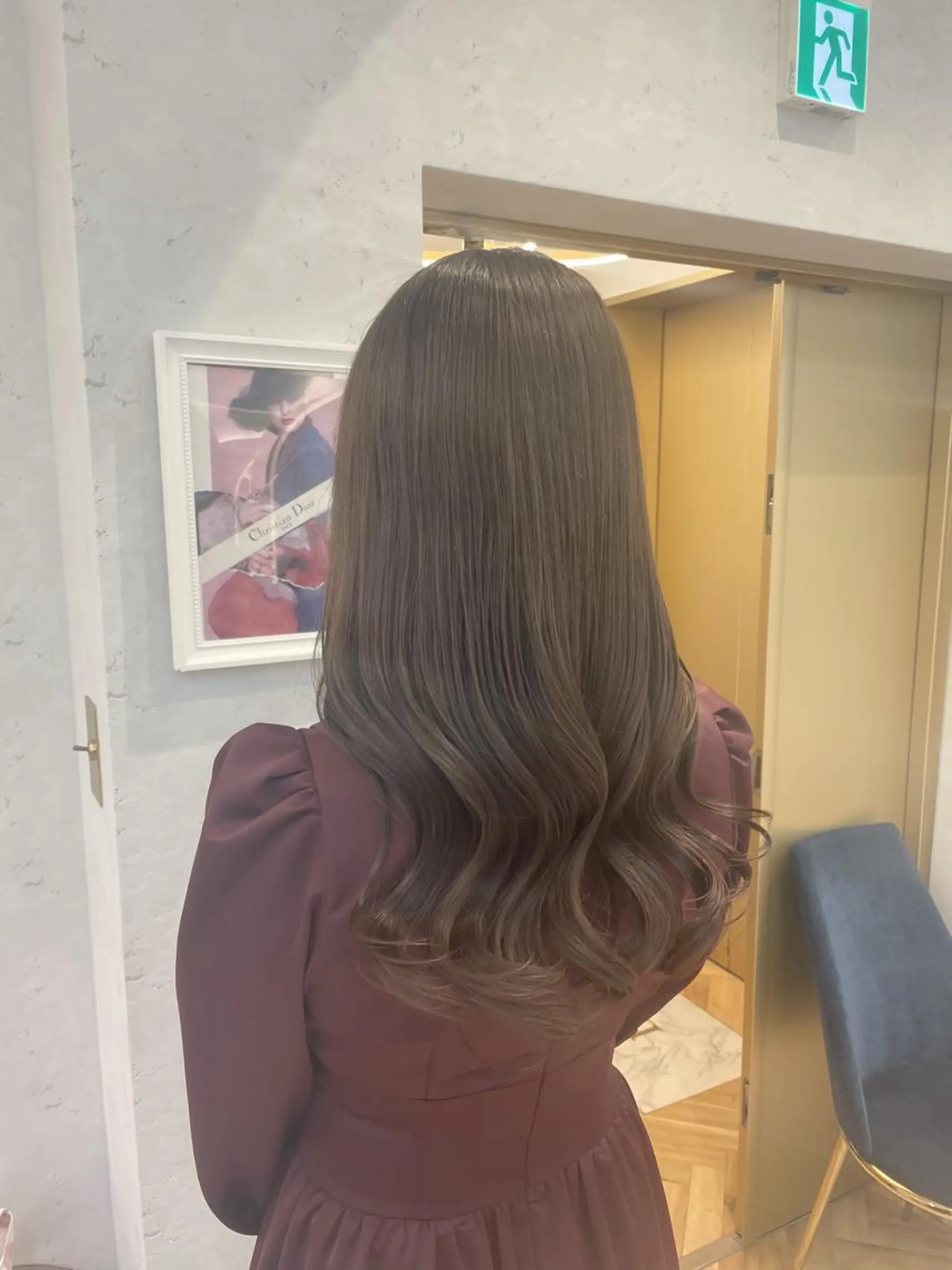 セミロング 産休中2026.4月 復帰予定/野崎華代のヘアスタイル