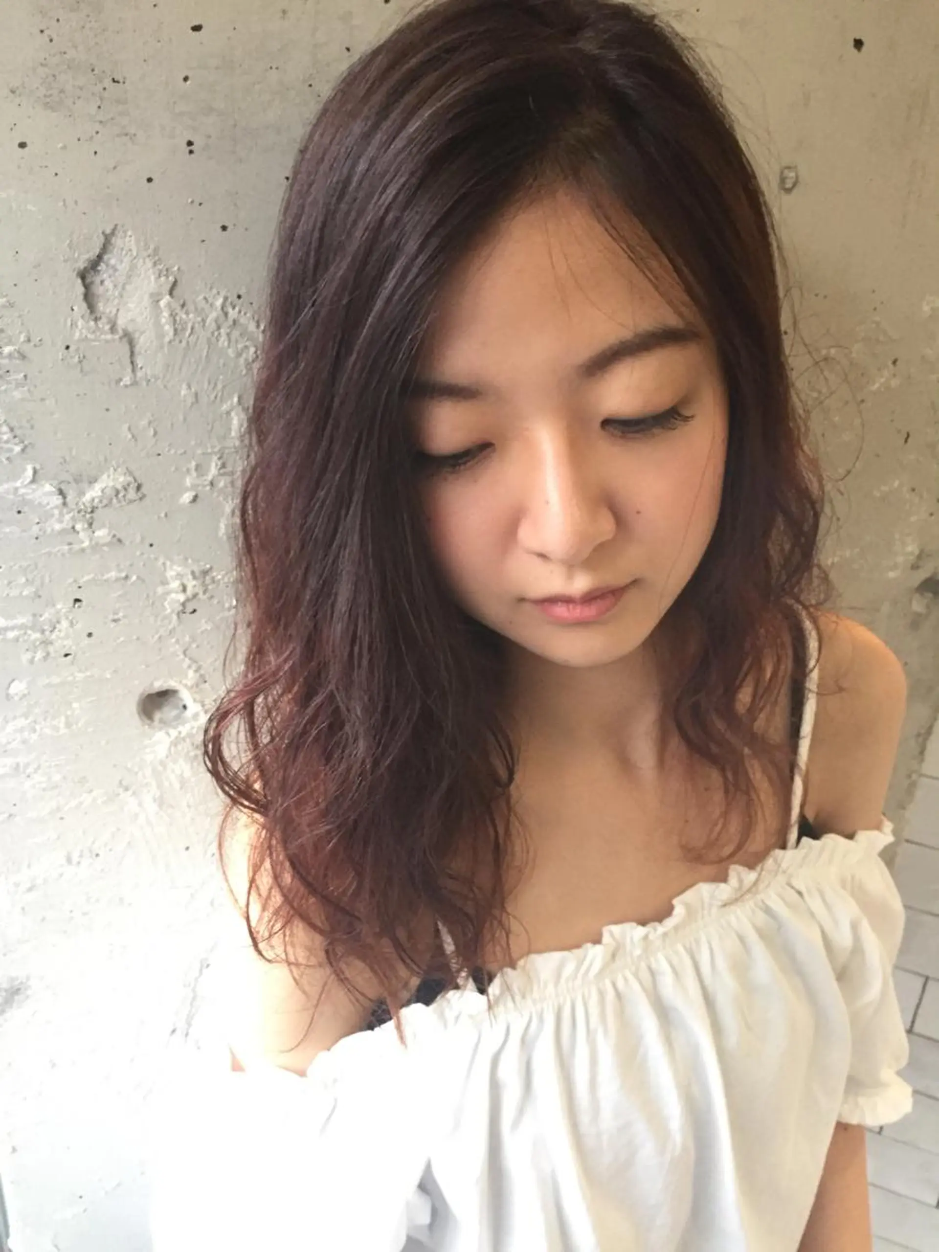 ロング to heart 十三店所属・ユ イのヘアスタイル