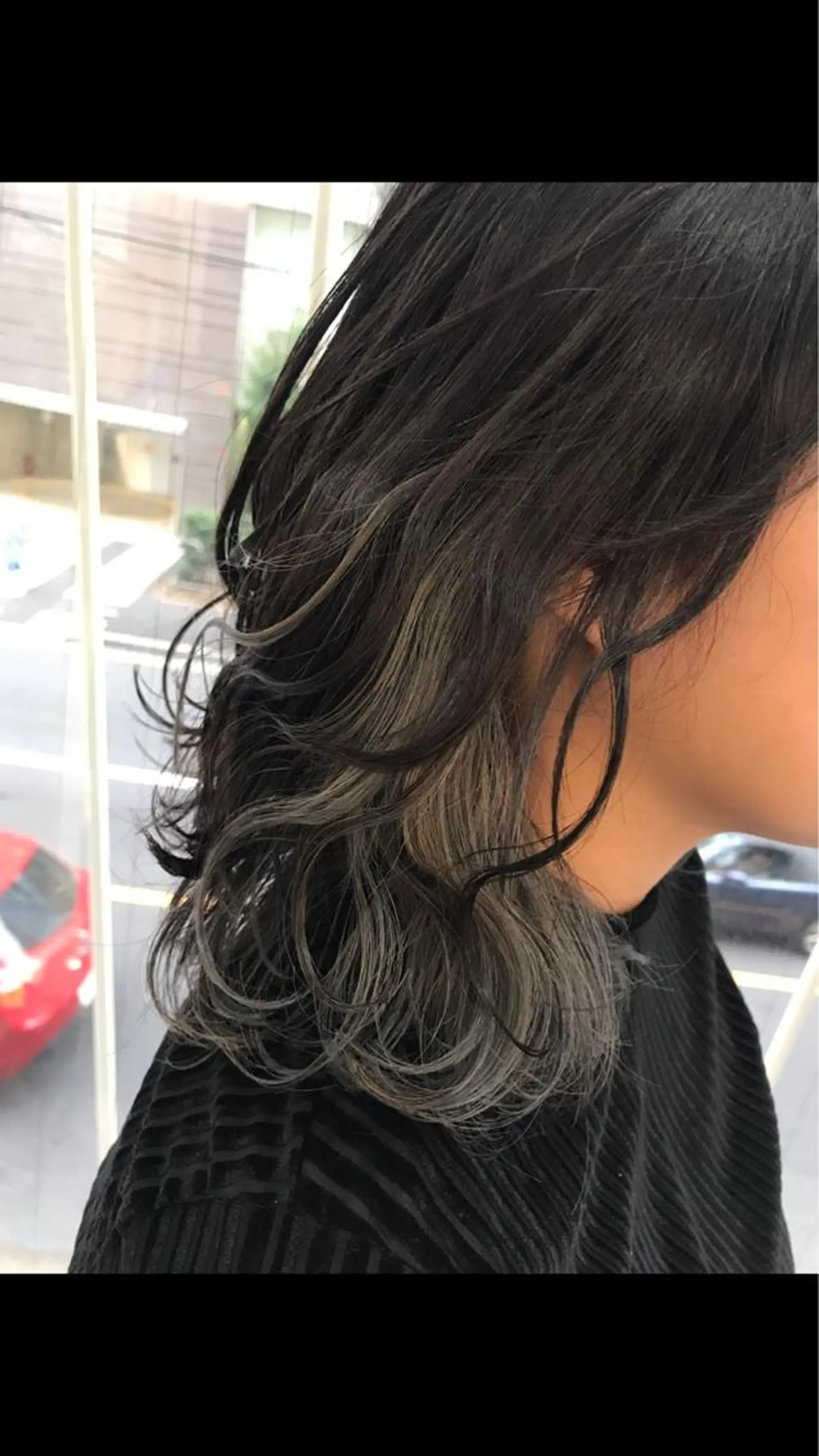 ミディアム カラー アディクシーカラー ブリーチ ダブルカラー イルミナカラー トリートメント ヘアカラー トリートメント ヘアセット LAS 代表 ナガカワ コウヘイのヘアスタイル