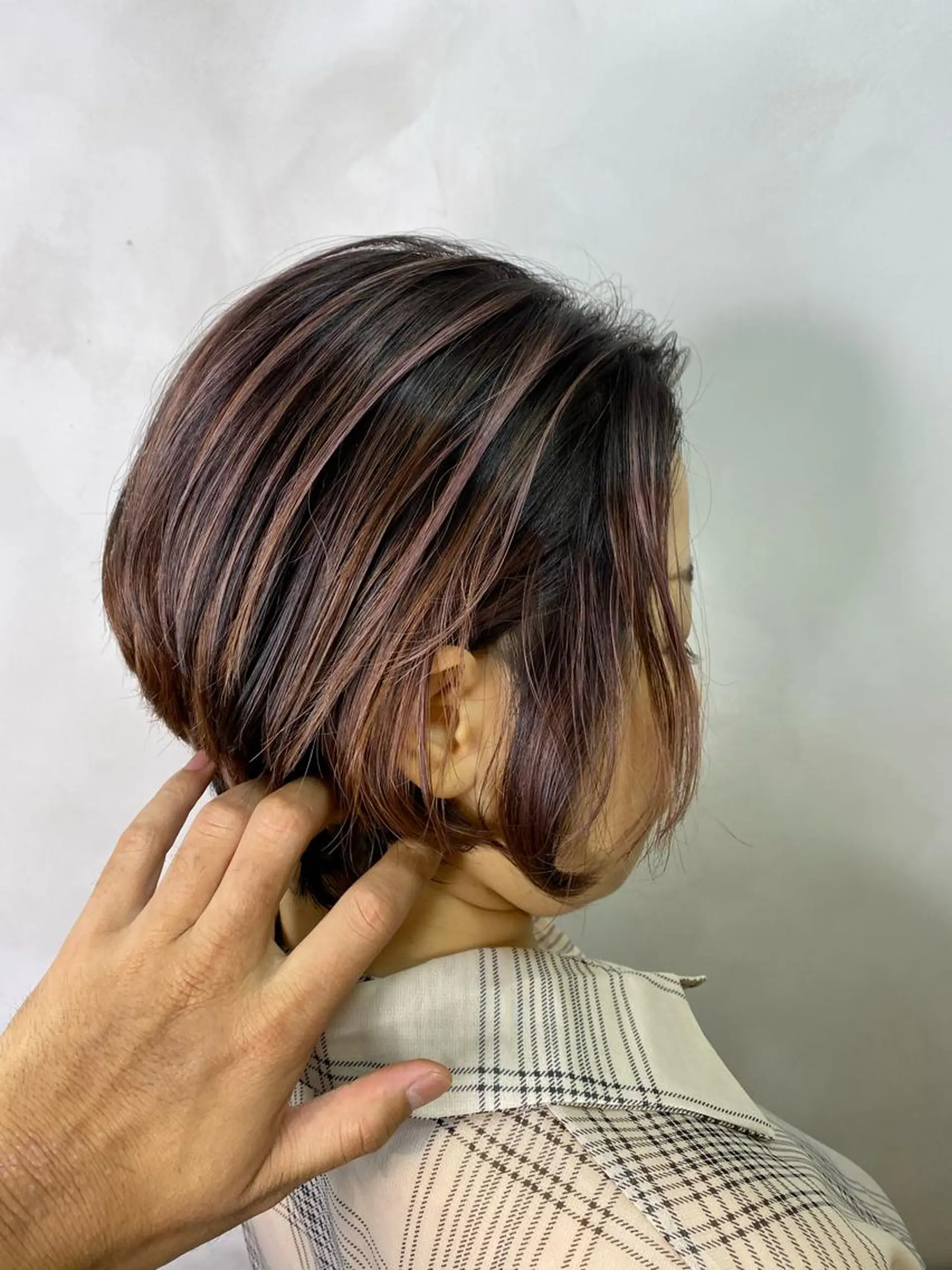 ショート レイヤーカット ショートヘア カット ヘアカラー トリートメント AUBE HAIRazul吉祥寺所属・髪質改善✨幹細胞✨ ウルツヤ🌈清水　祥のヘアスタイル