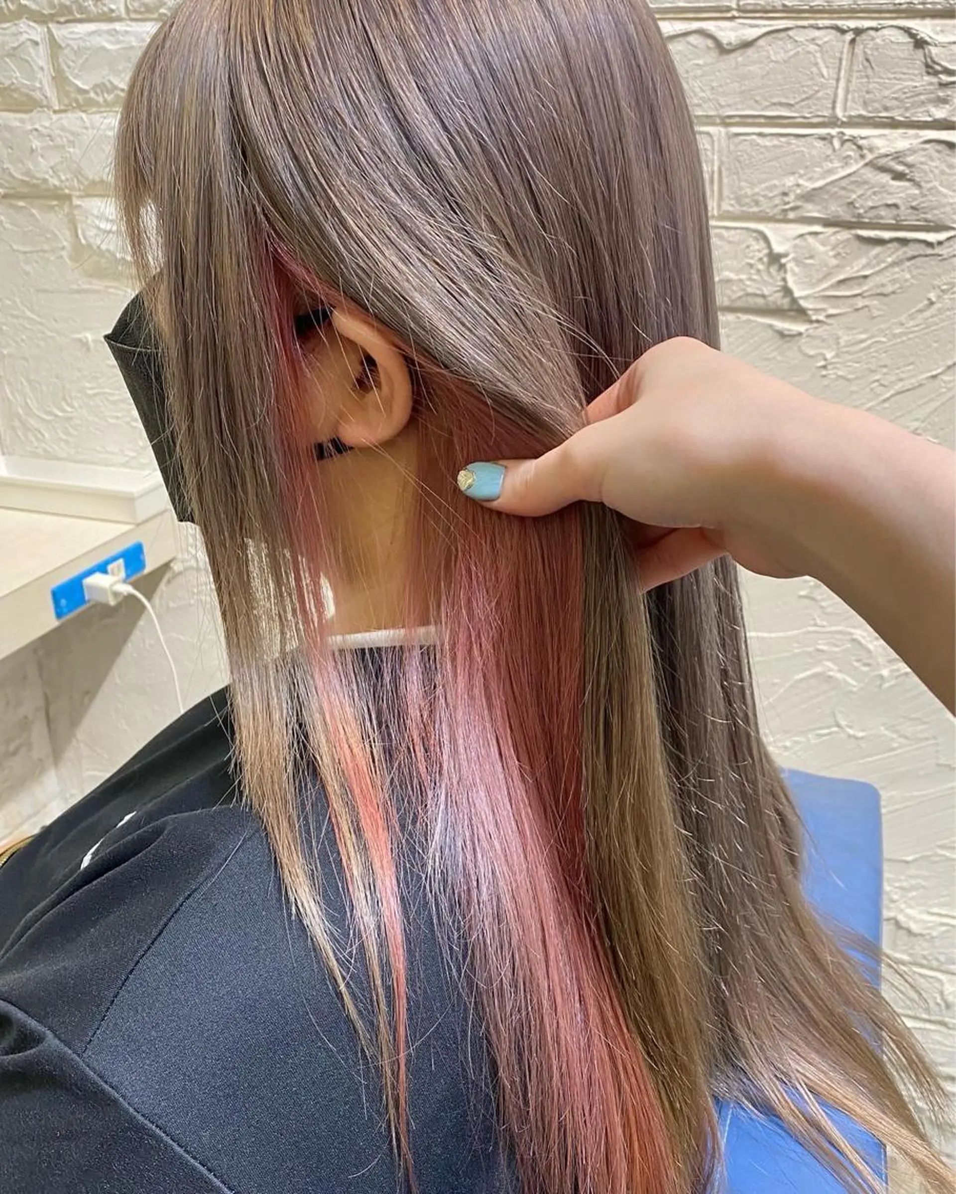 ロング カラー ヘアカラー uros.所属・メンズパーマ/ エクステ🌞セナのヘアスタイル