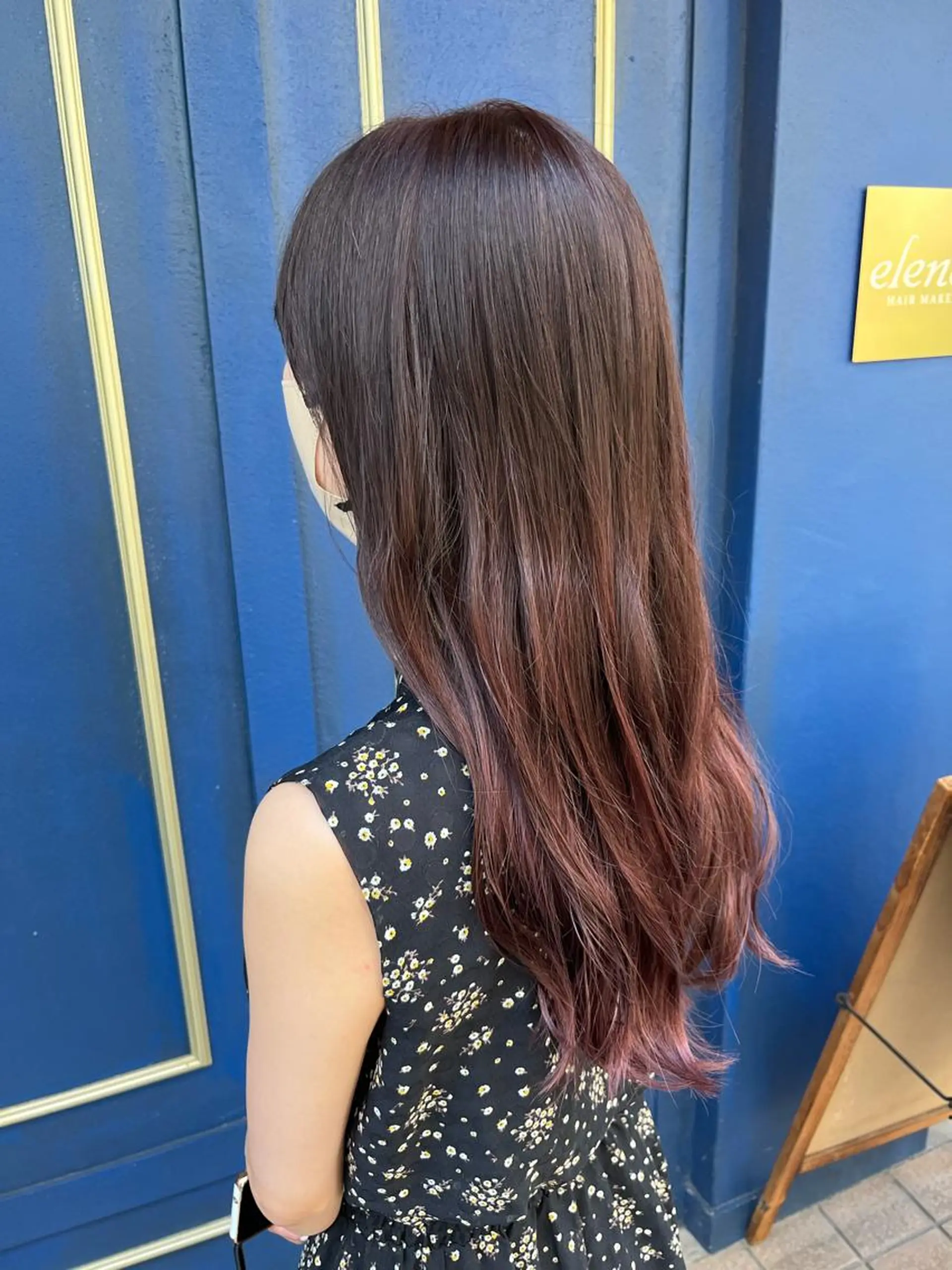 ロング カラー 🦩レイヤー|透明感 カラー🦩makoのヘアスタイル