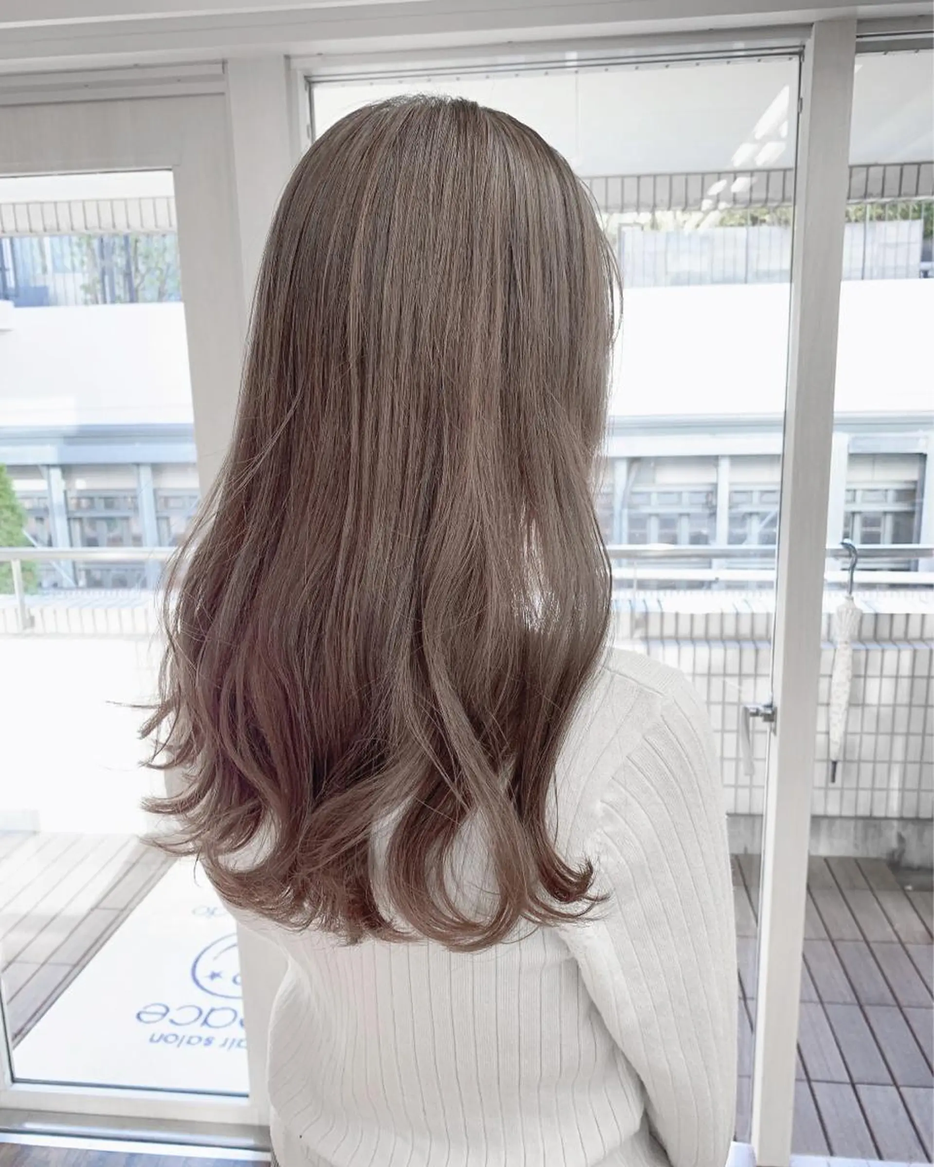 ロング salowin 原宿店所属・髪質改善ULTOWA 縮毛矯正モリムラのヘアスタイル