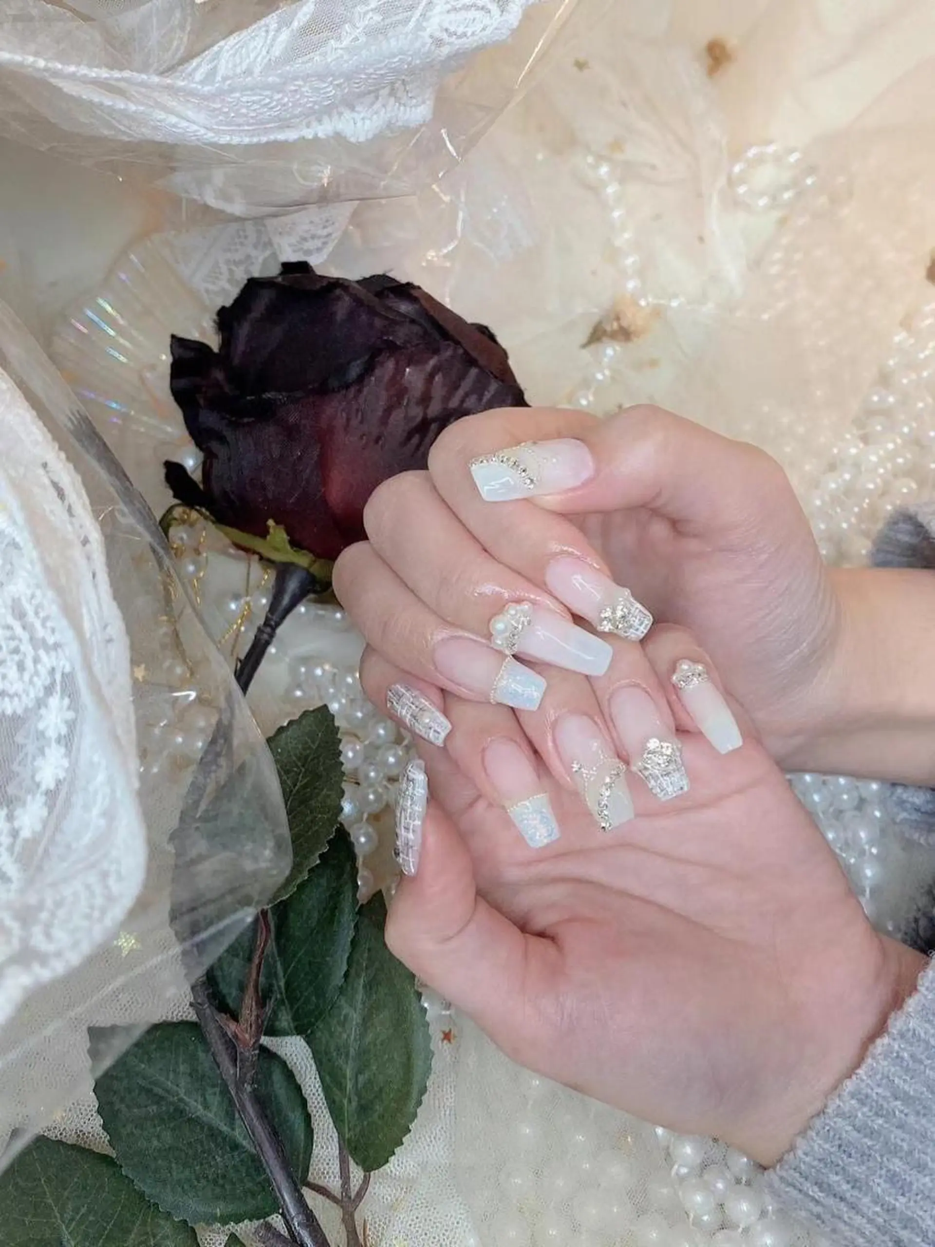 ネイル ツイードネイル My nail所属・babarla Nailのネイルデザイン