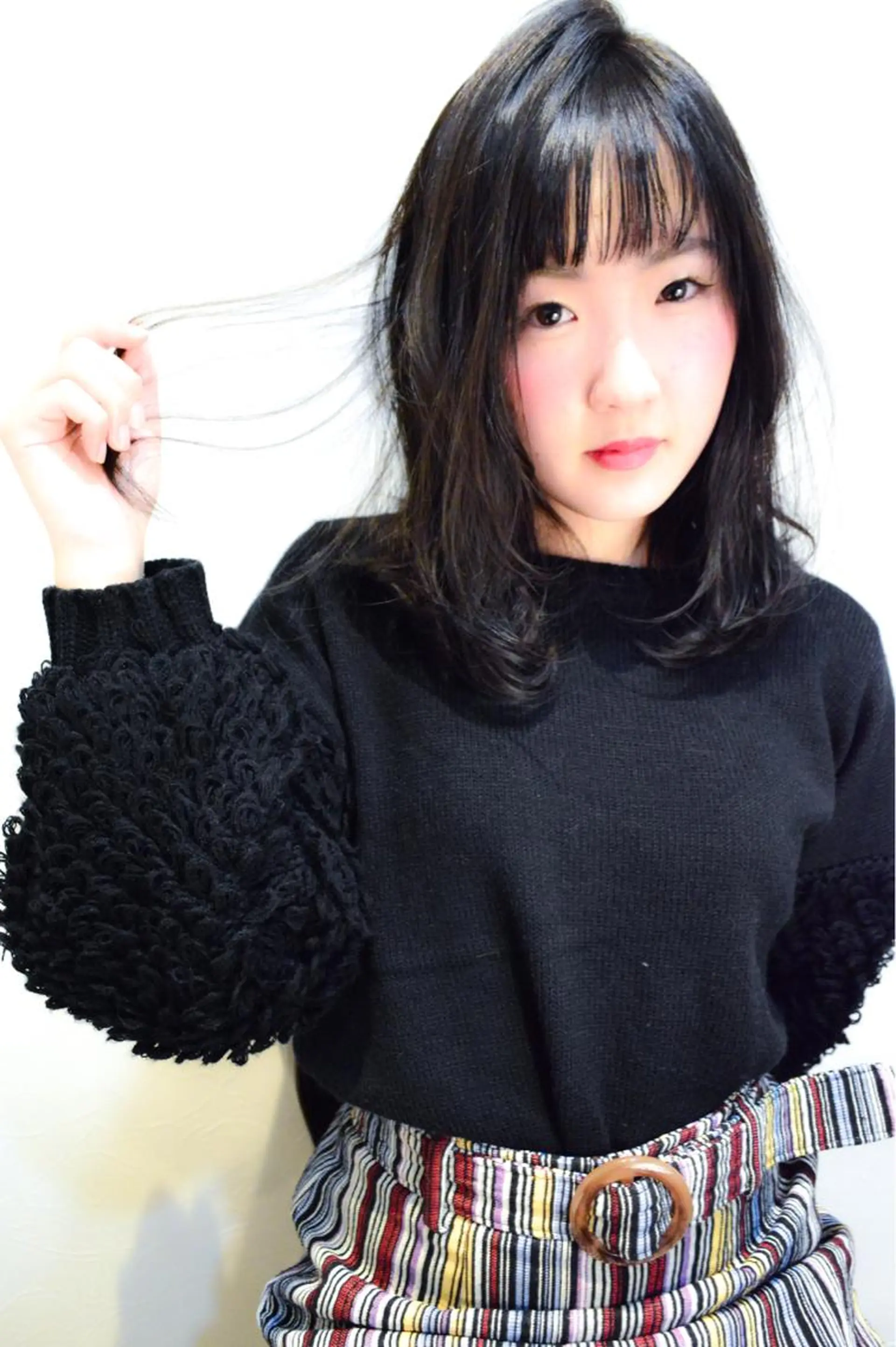 ミディアム Latot (ラトット)所属・白石 真宏のヘアスタイル